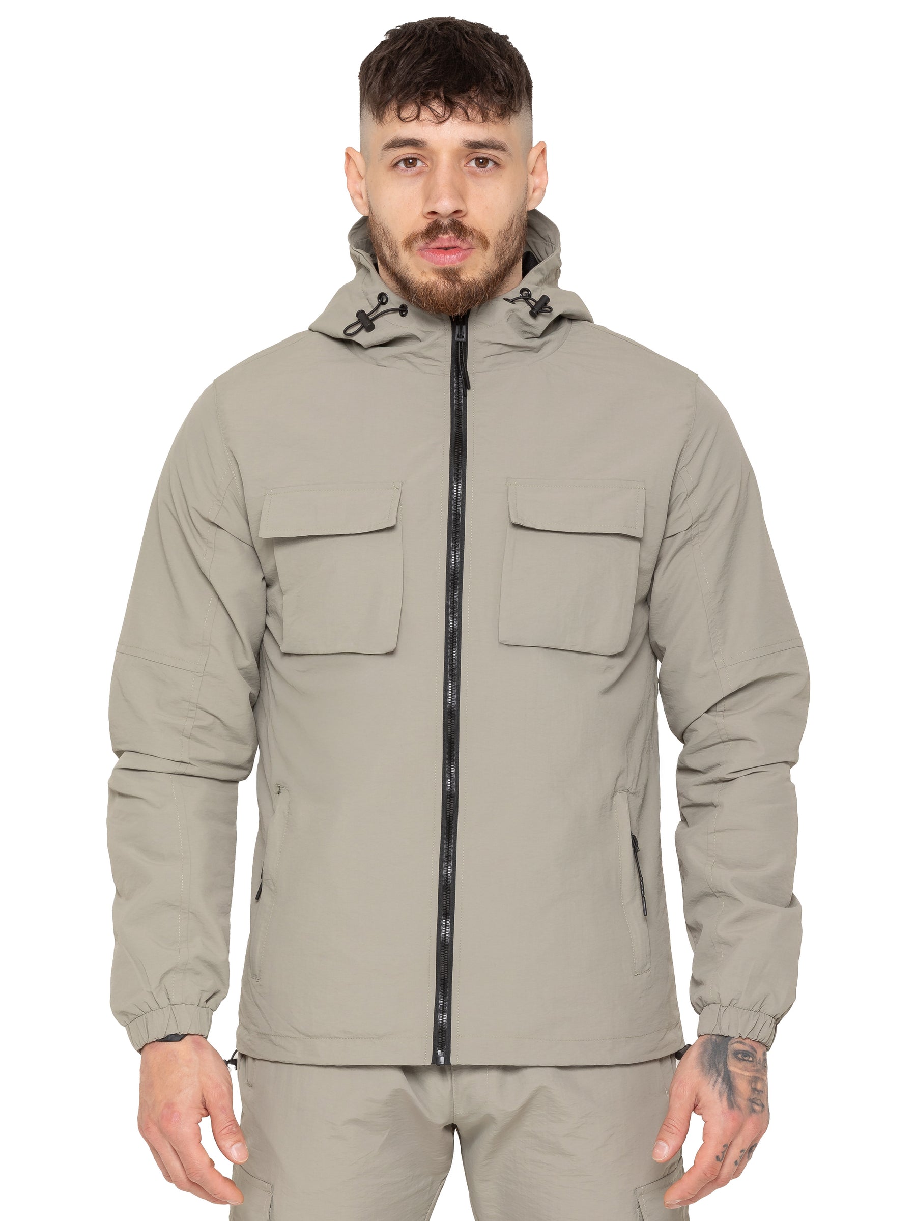 Enzo Milano | Mens Lightweight Cargo Jacket