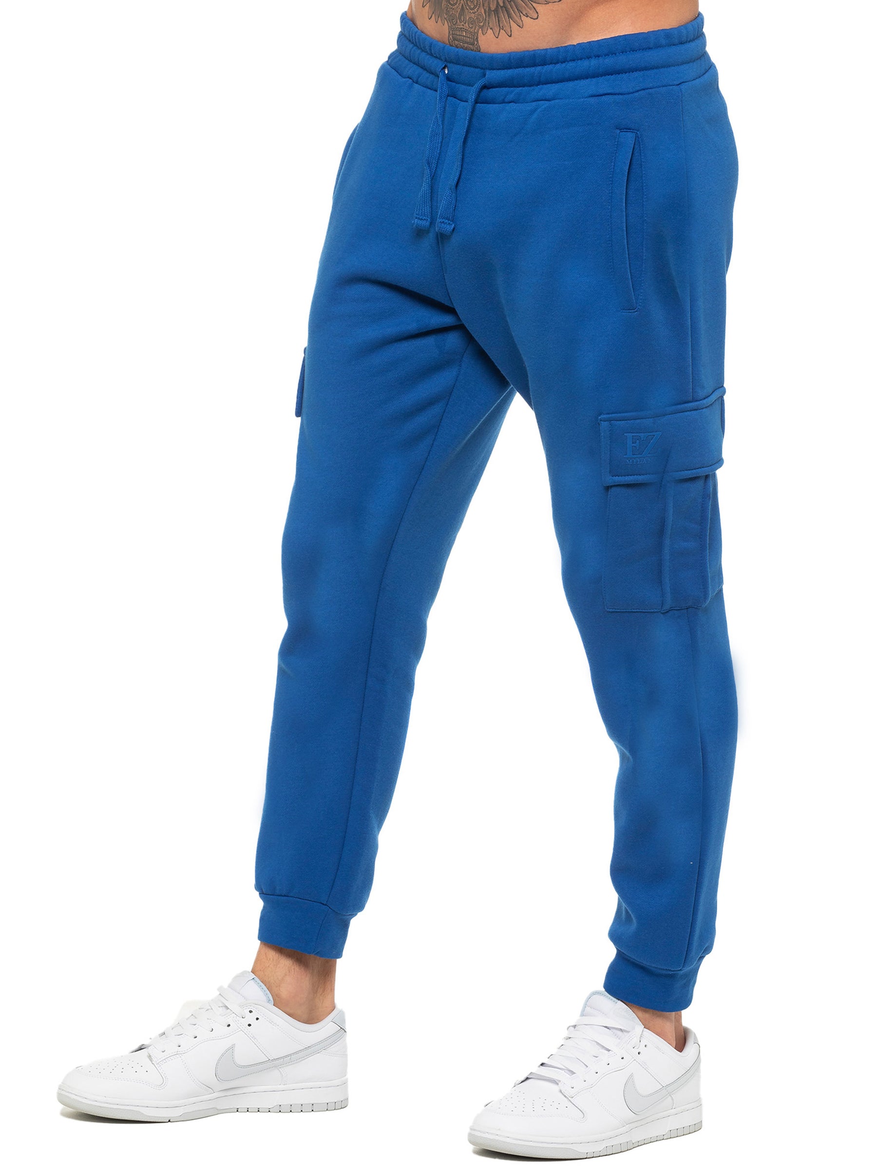 EZJGC599 Enzo | Mens Cargo Joggers ENZO RAWDENIM