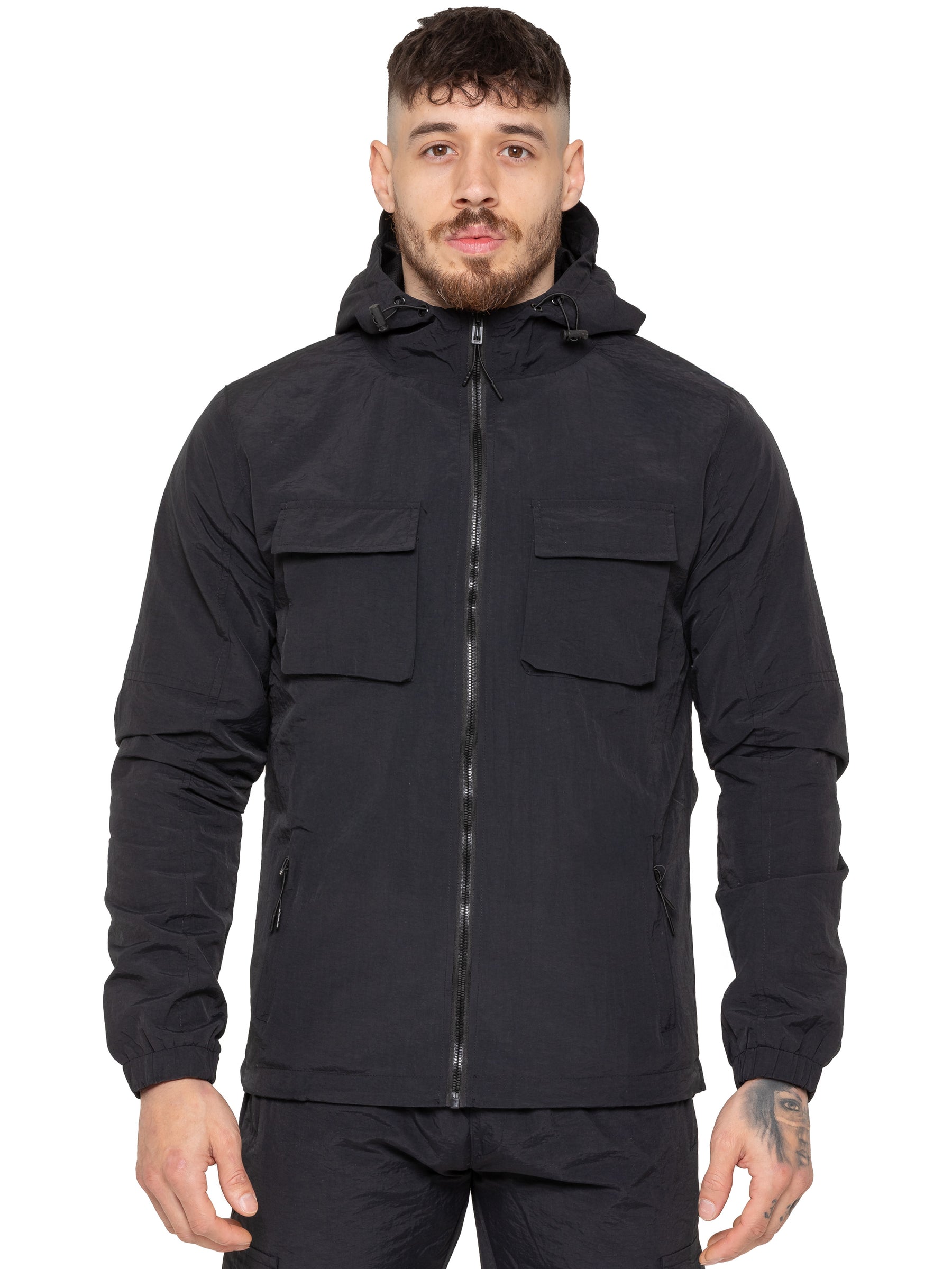 Enzo Milano | Mens Lightweight Cargo Jacket