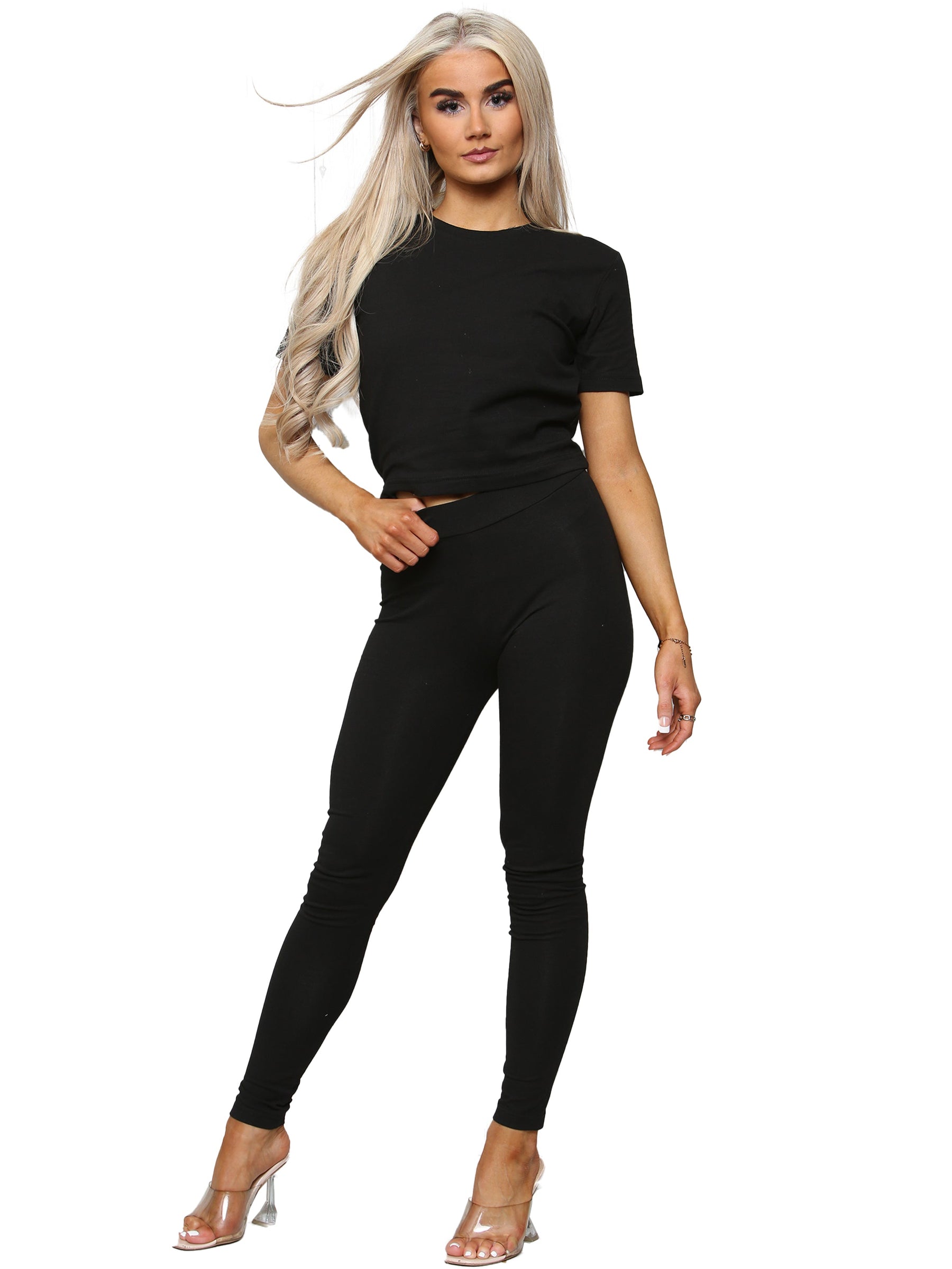 EZLL594 Enzo | Womens Stretch Leggings (Copy) ENZO RAWDENIM