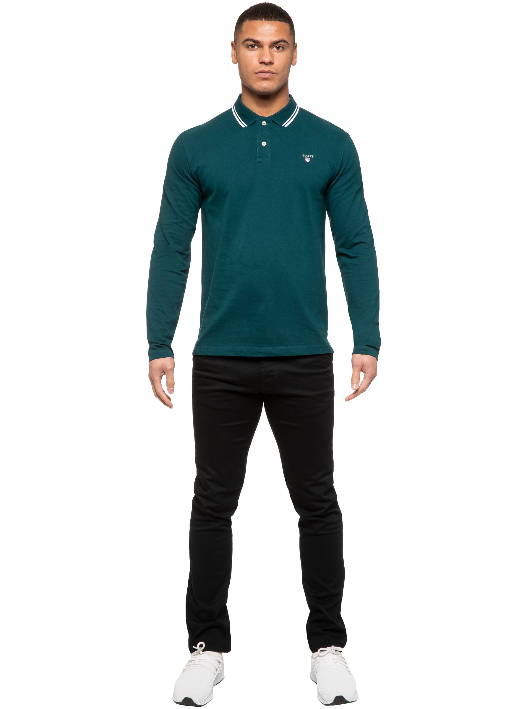 GANT_POLO_LONG Gant | Mens Original Long Sleeve Polos GANT RAWDENIM