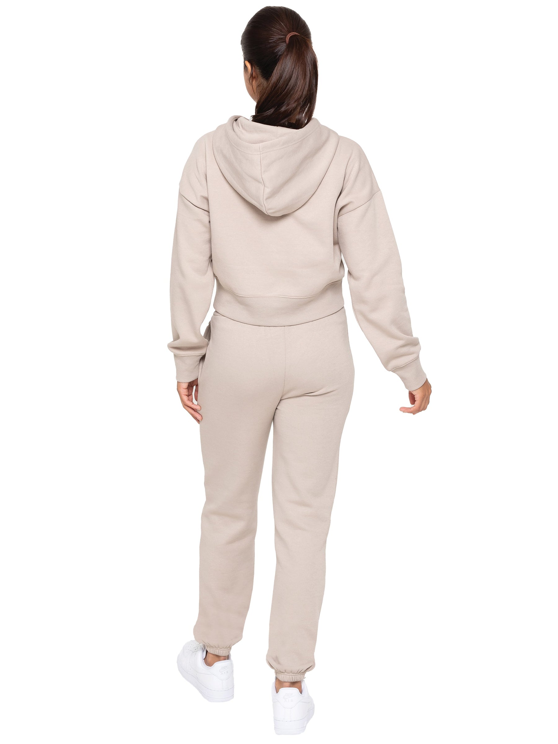 EZLHDCZ595 Copy of Enzo | Womens Cropped Zipped Hoodie ENZO RAWDENIM