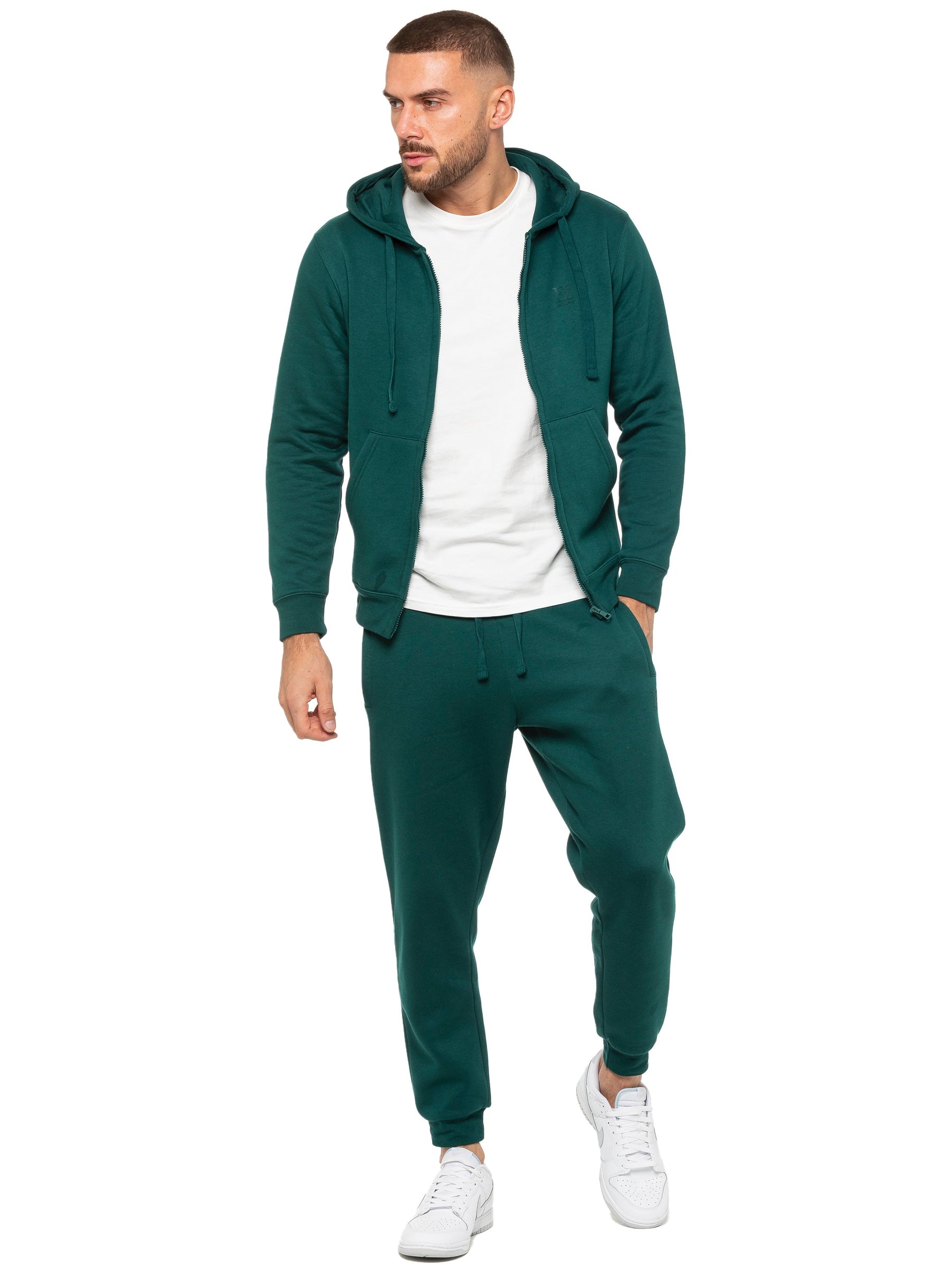 EZHDZ601 & EZJG598 Enzo | Mens Zip Hoodie Tracksuit Set ENZO RAWDENIM