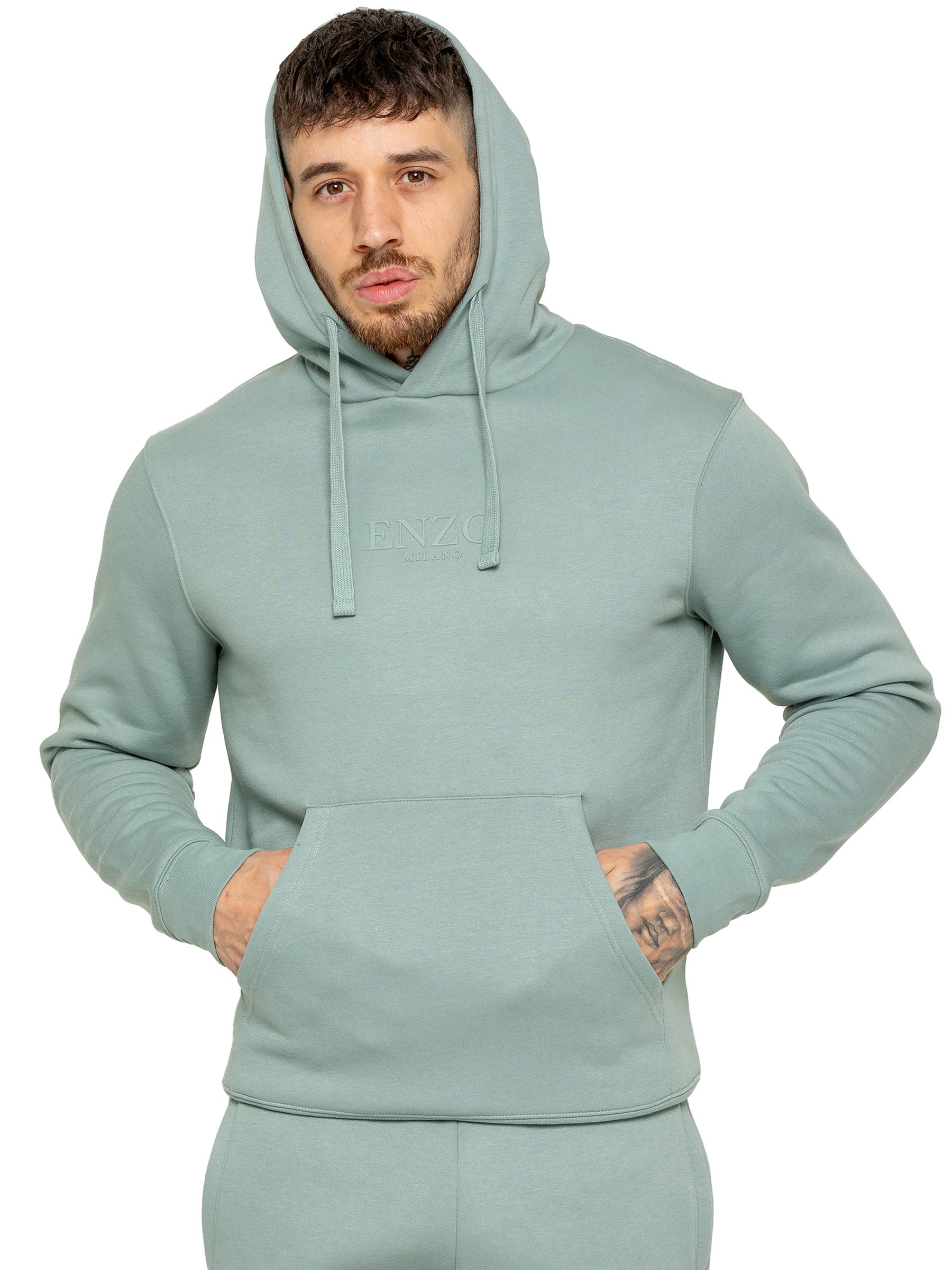 Enzo | Mens Pullover Hoodie