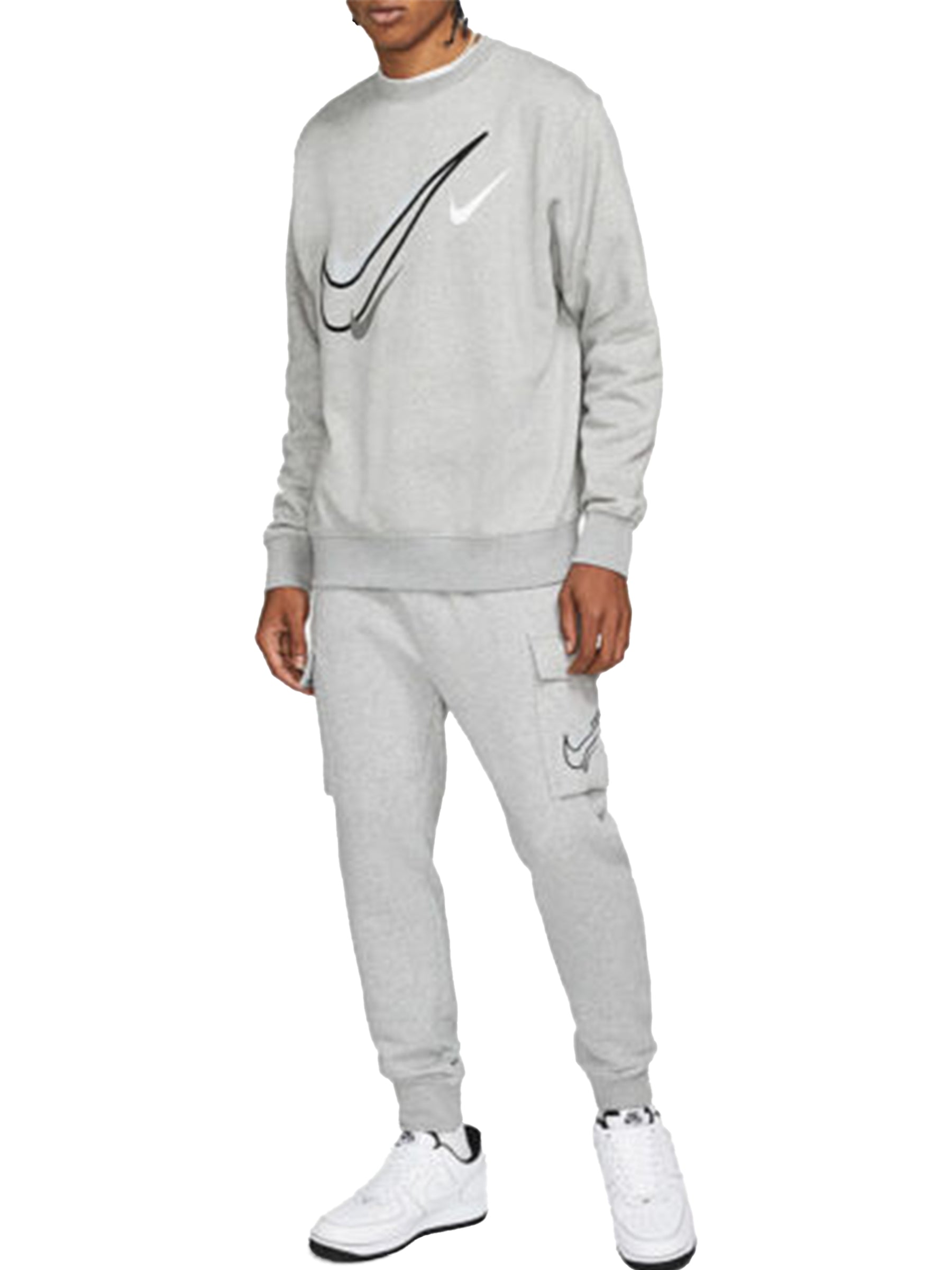 NIKE_SUIT_DQ3943 Nike | Mens Fleece Repeat Tracksuit NIKE RAWDENIM