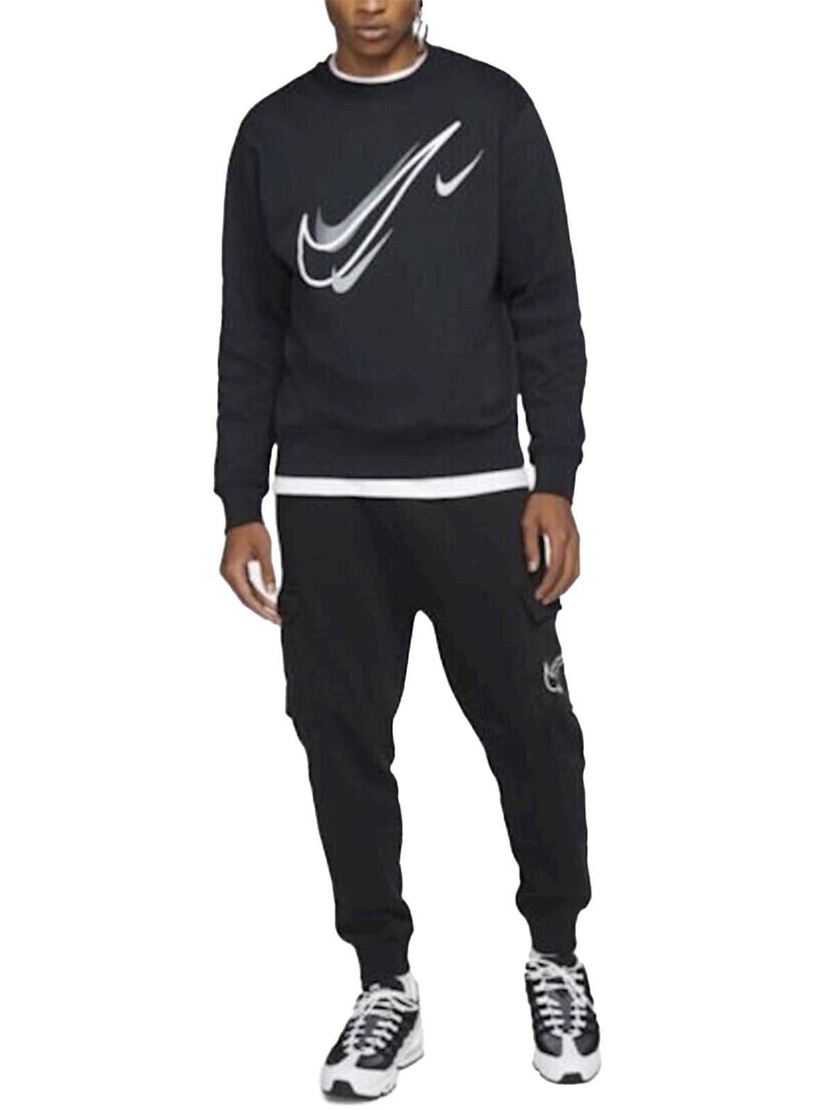 NIKE_SUIT_DQ3943 Nike | Mens Fleece Repeat Tracksuit NIKE RAWDENIM