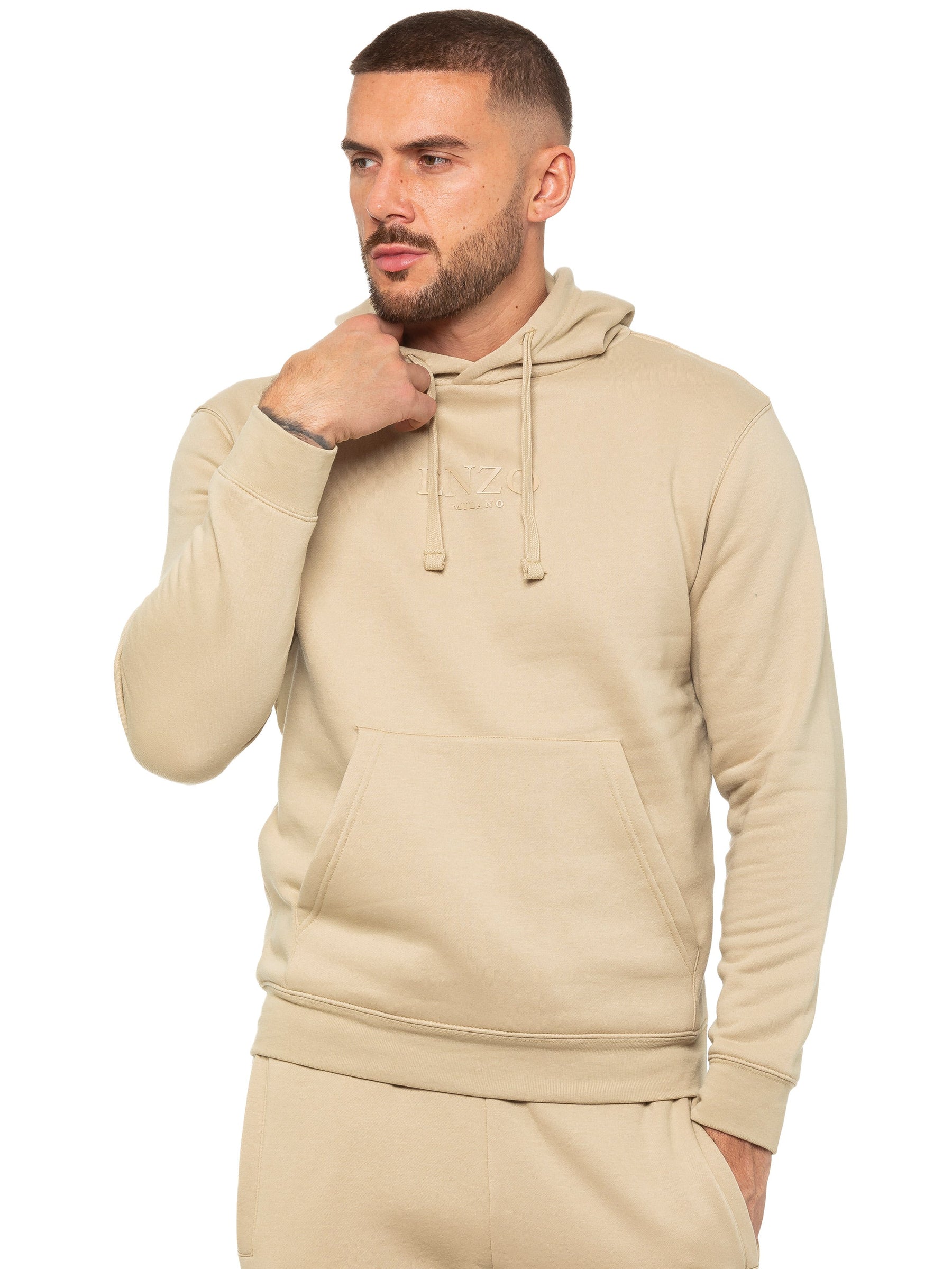 EZHD600 Copy of Enzo | Mens Pullover Hoodie ENZO RAWDENIM