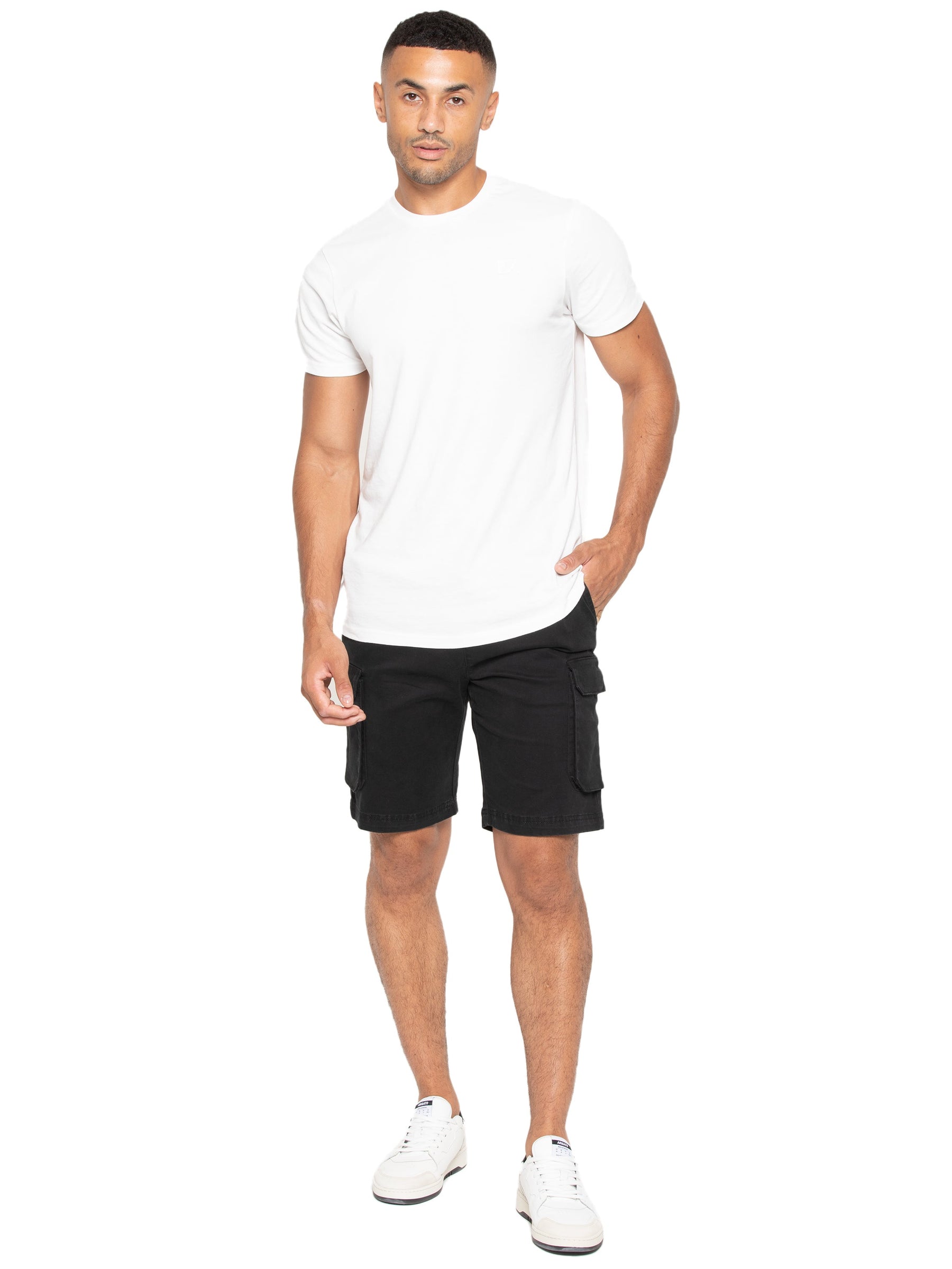 EZS613 Enzo | Mens Cargo Summer Shorts ENZO RAWDENIM