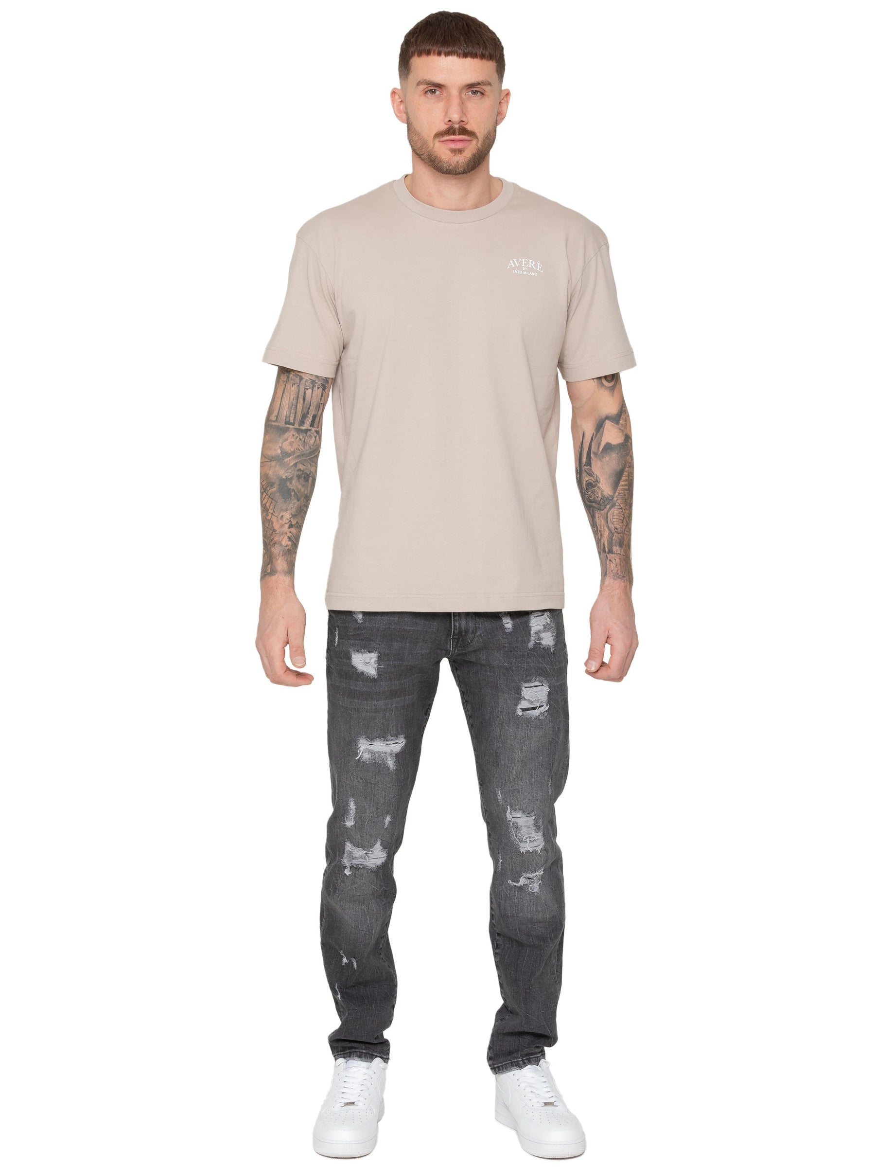 MTS28 TSHIRT Enzo Milano | Mens Oversized T-Shirt (Copy) ENZO RAWDENIM
