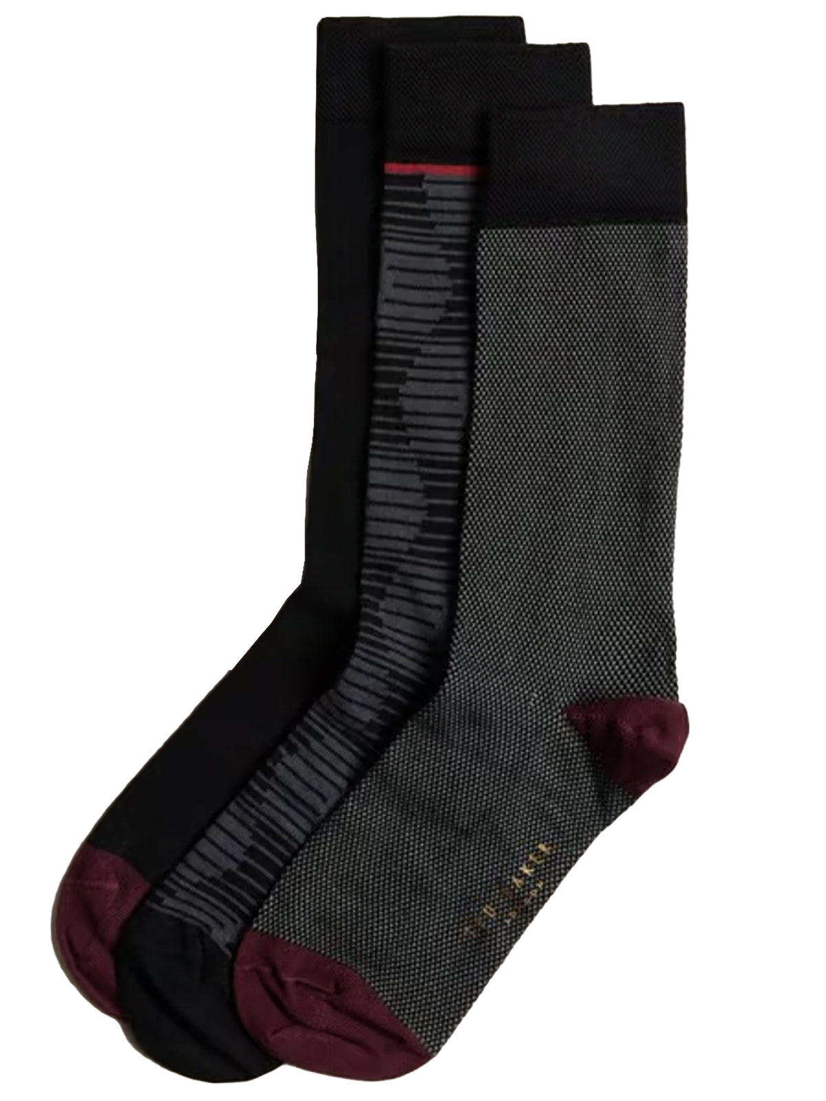 Ted Baker | Mens Crew Socks 3 Pack Gift Set