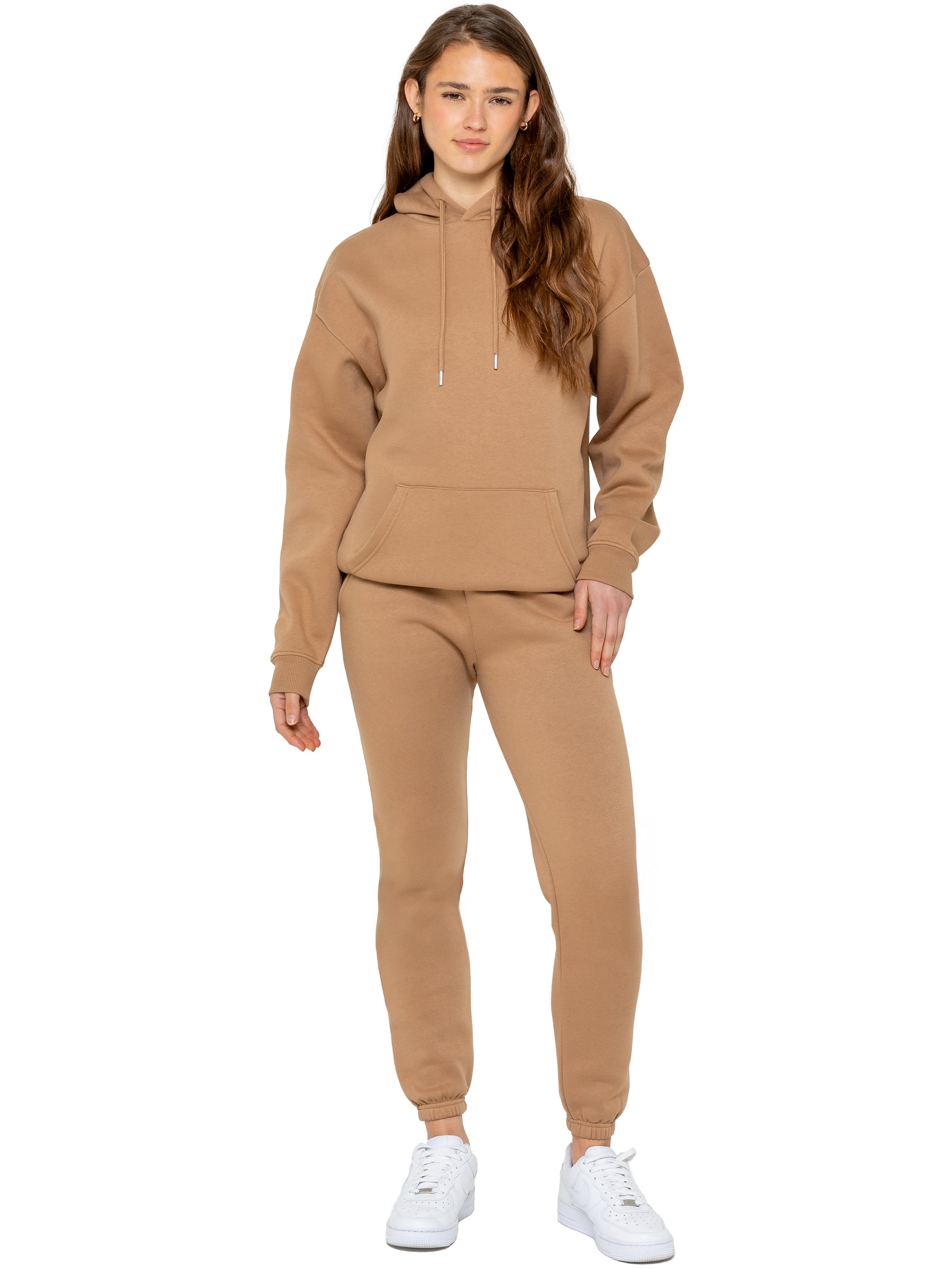 Enzo | Womens Oversized Pullover Hoodie Tracksuit Set