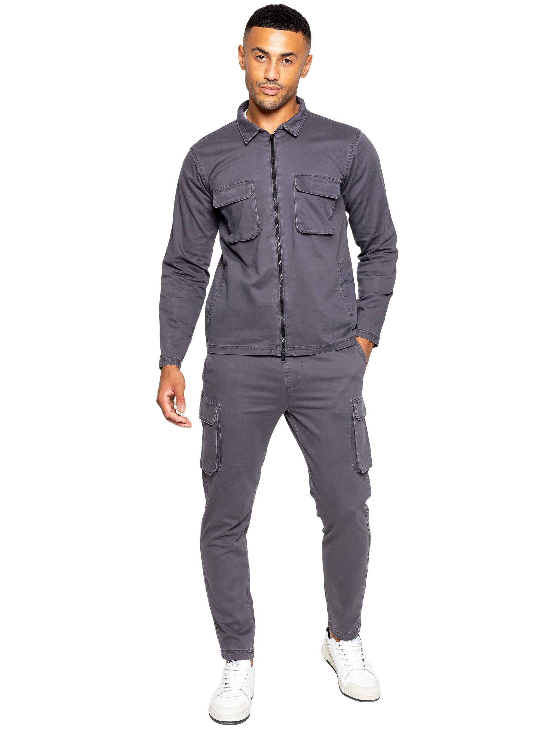 EZOS611 & EZ612 Copy of Enzo | Mens Cargo Tracksuit ENZO RAWDENIM
