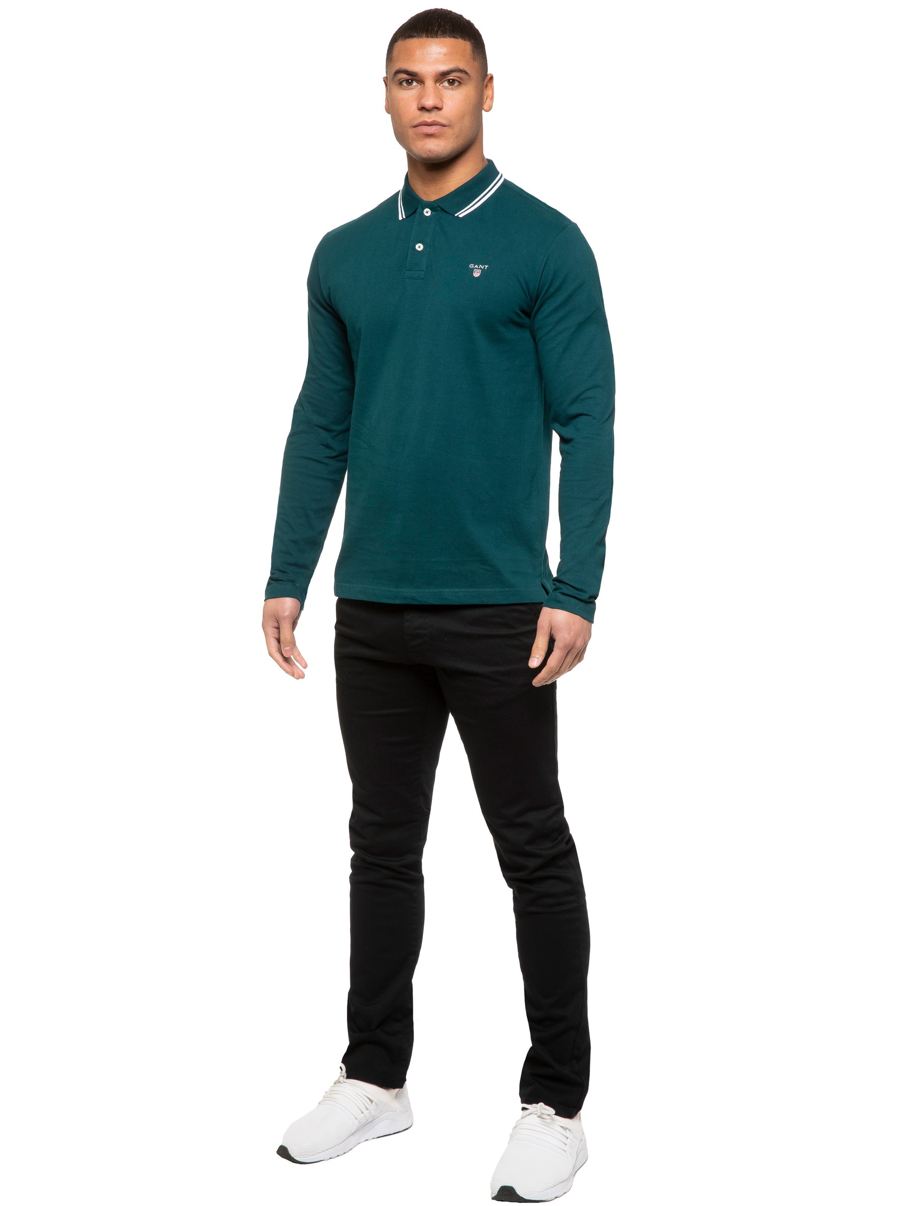 GANT_POLO_LONG Gant | Mens Original Long Sleeve Polos GANT RAWDENIM