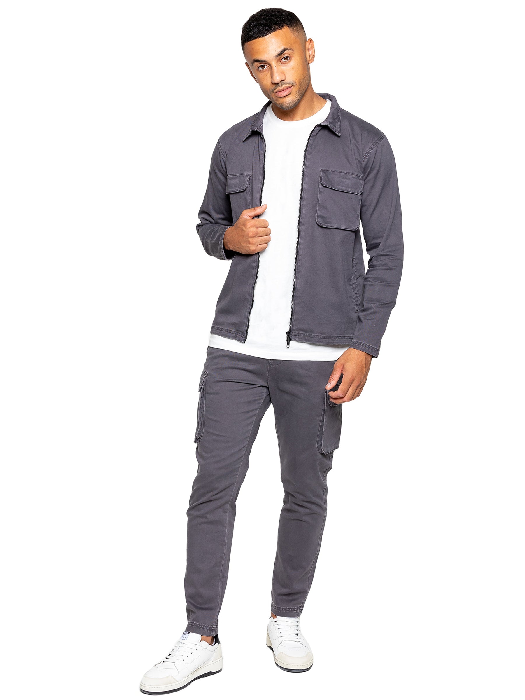 EZOS611 & EZ612 Copy of Enzo | Mens Cargo Tracksuit ENZO RAWDENIM
