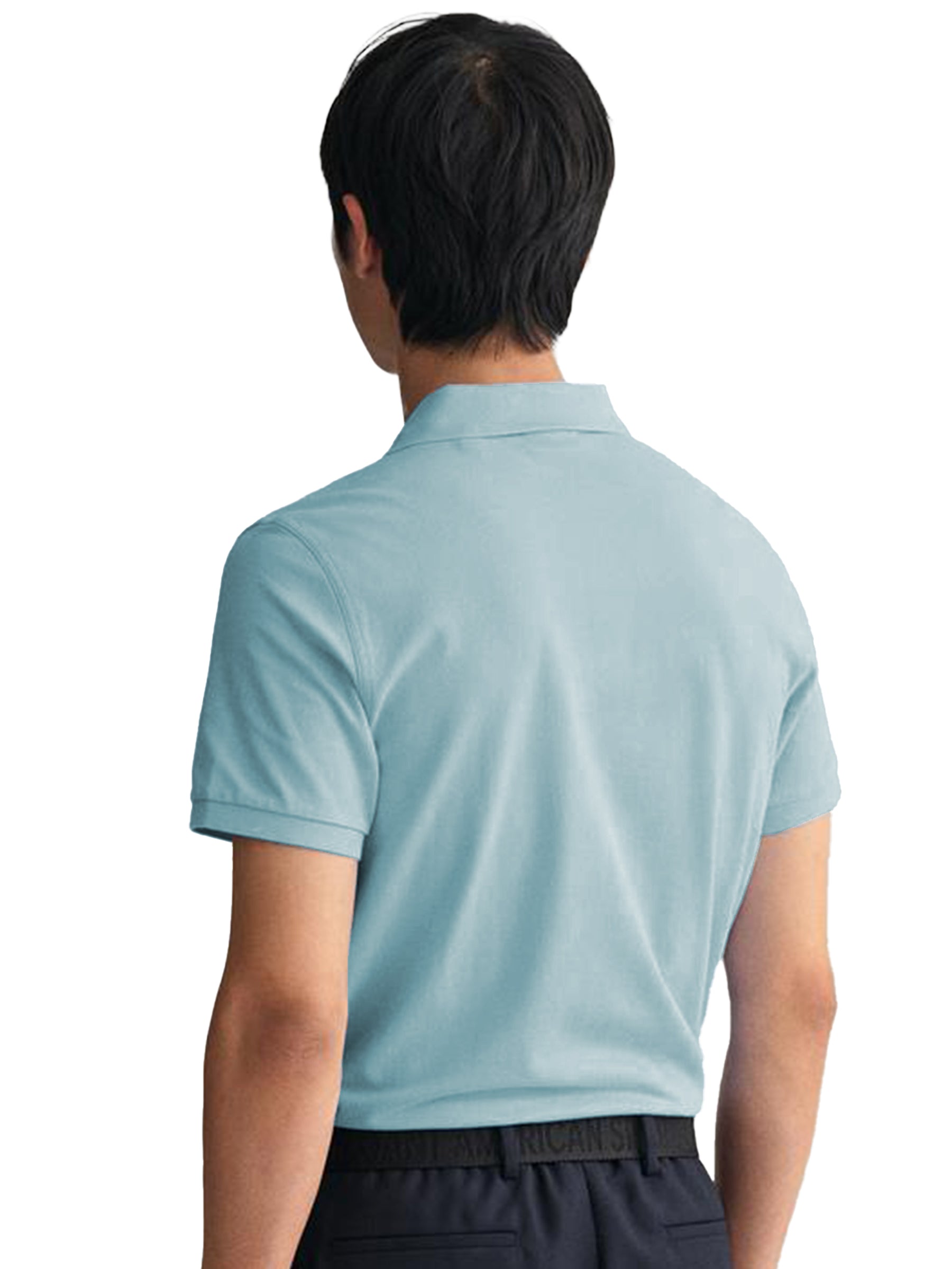 GANT_POLO_ORIG CAP-BLU Gant | Mens Original Pique Polo Shirt GANT RAWDENIM