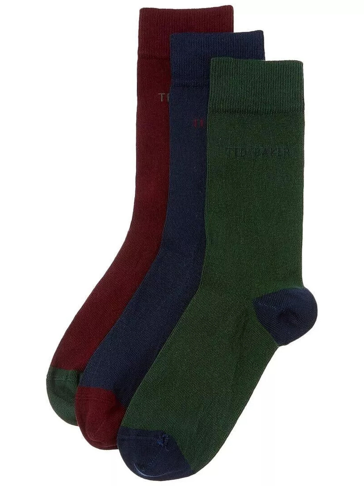 Ted Baker | Mens Three Pack Socks - Assorted