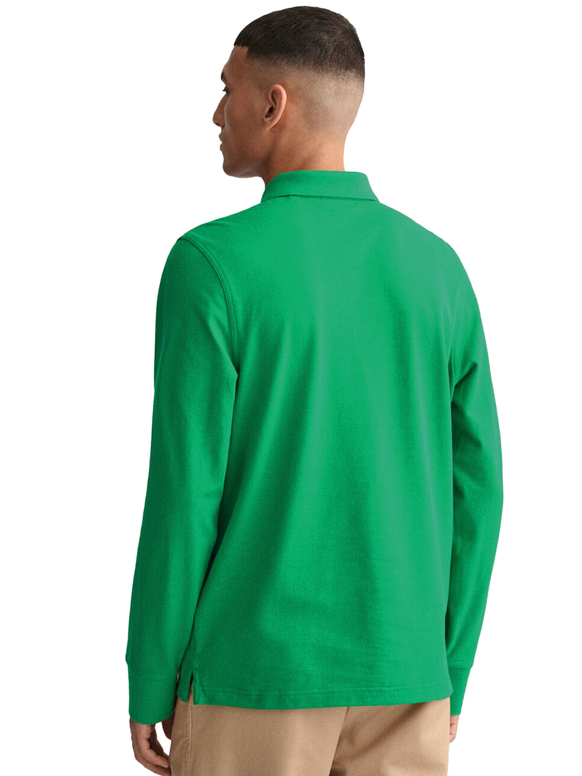 GANT_POLO_LS Gant | Mens Long Sleeve Polo Shirt GANT RAWDENIM