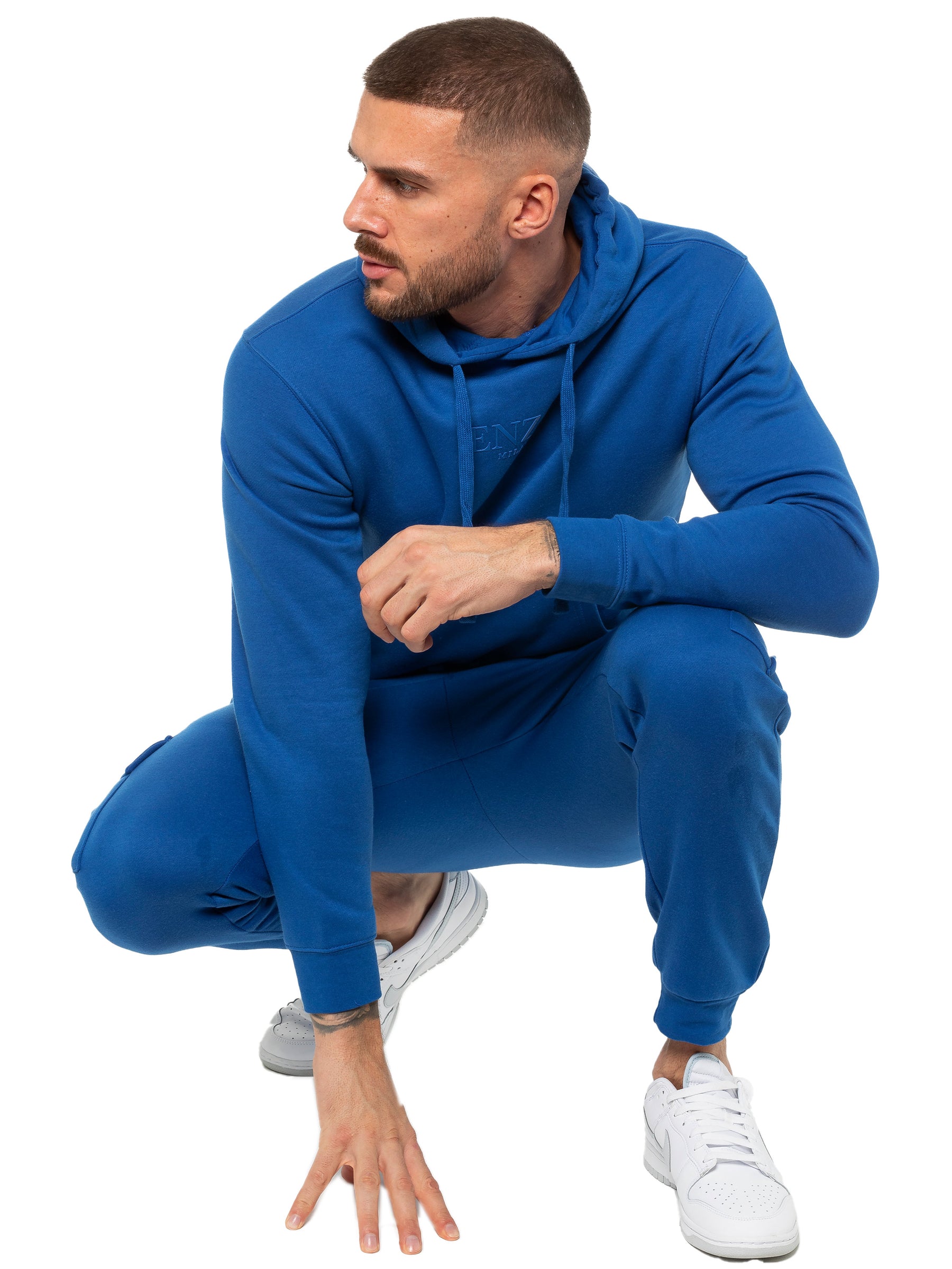 EZHD600 & EZJGC599 Enzo | Mens Pullover Hoodie Tracksuit Set Enzo RAWDENIM