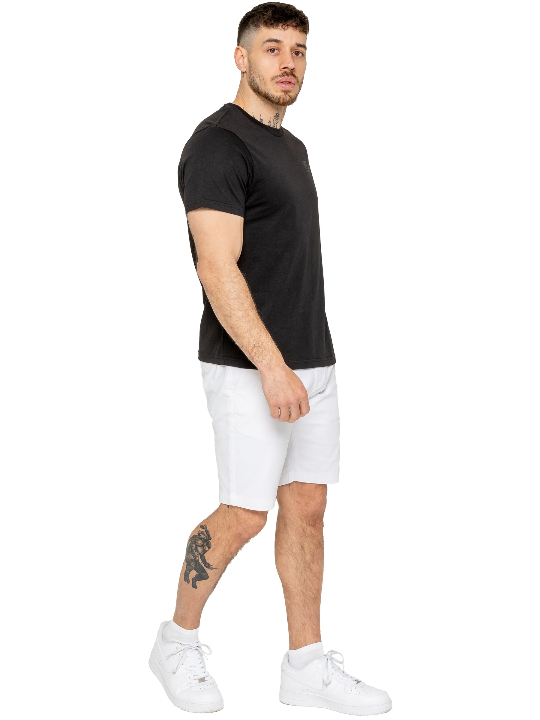 Enzo | Mens Stretch Chino Shorts