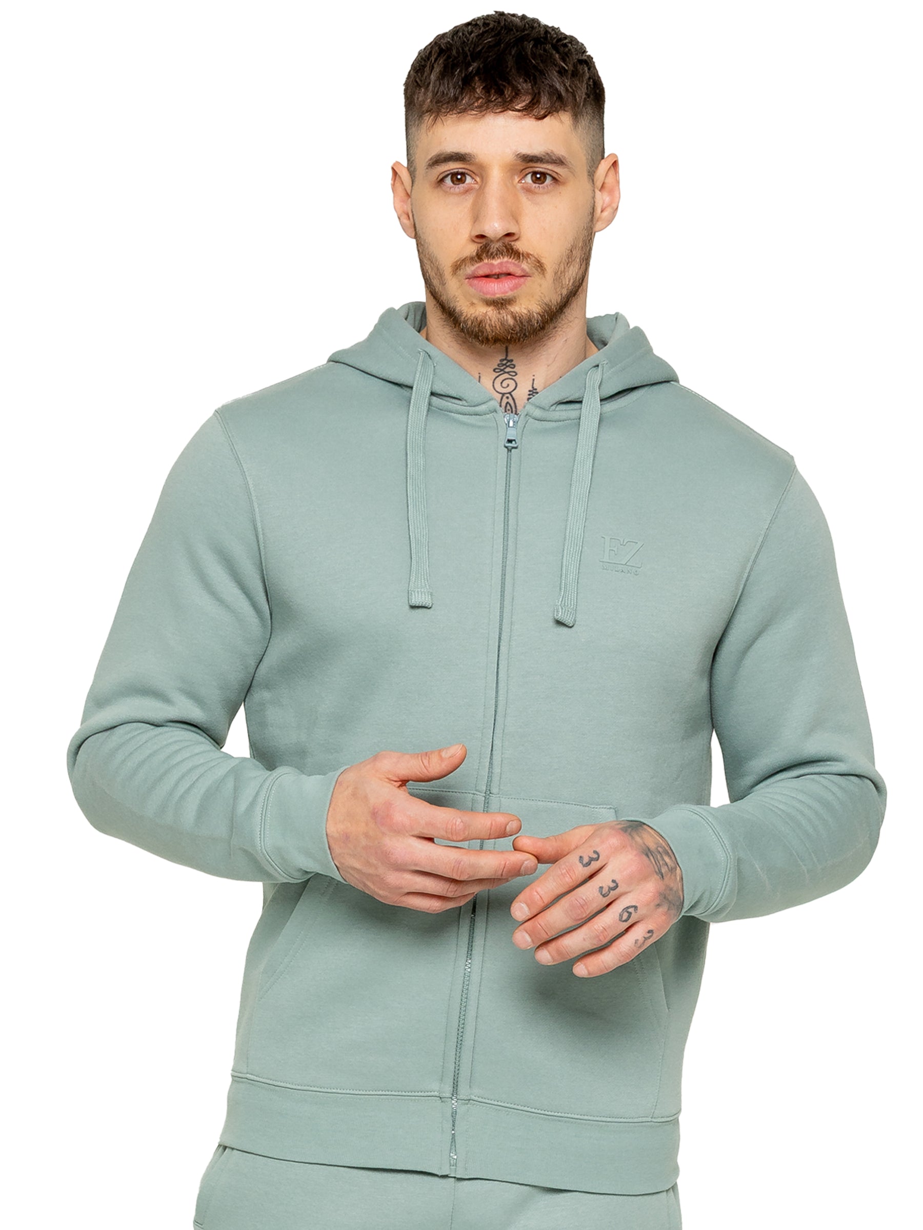 Enzo | Mens Zip Hoodie