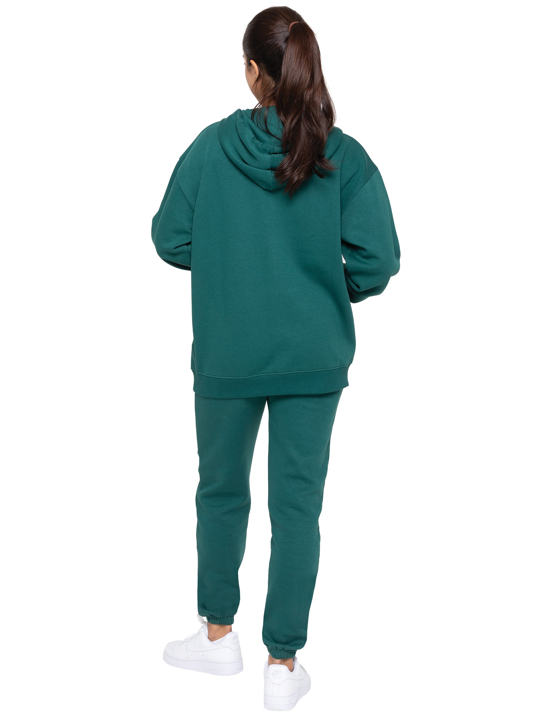 EZLHDZ596 Enzo | Womens Oversized Zipped Hoodie ENZO RAWDENIM