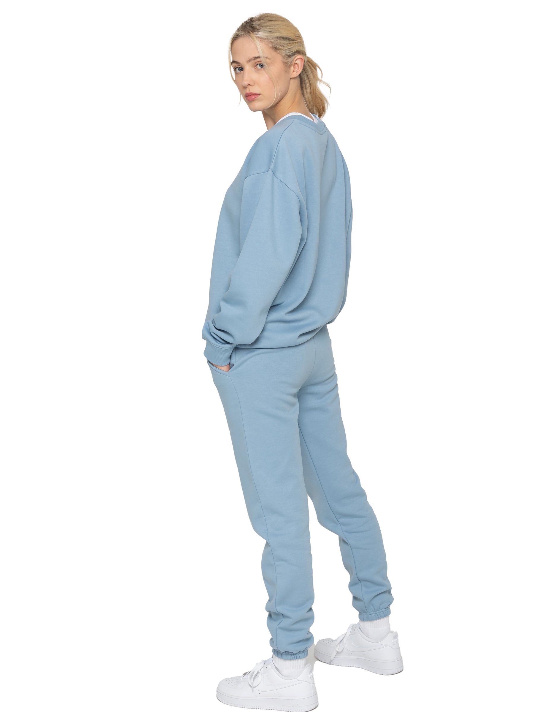 EZLSW589 Enzo | Womens Oversized Sweatshirt ENZO RAWDENIM
