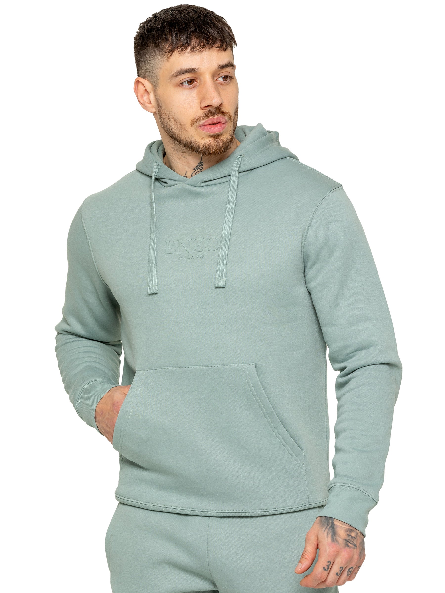 Enzo | Mens Pullover Hoodie