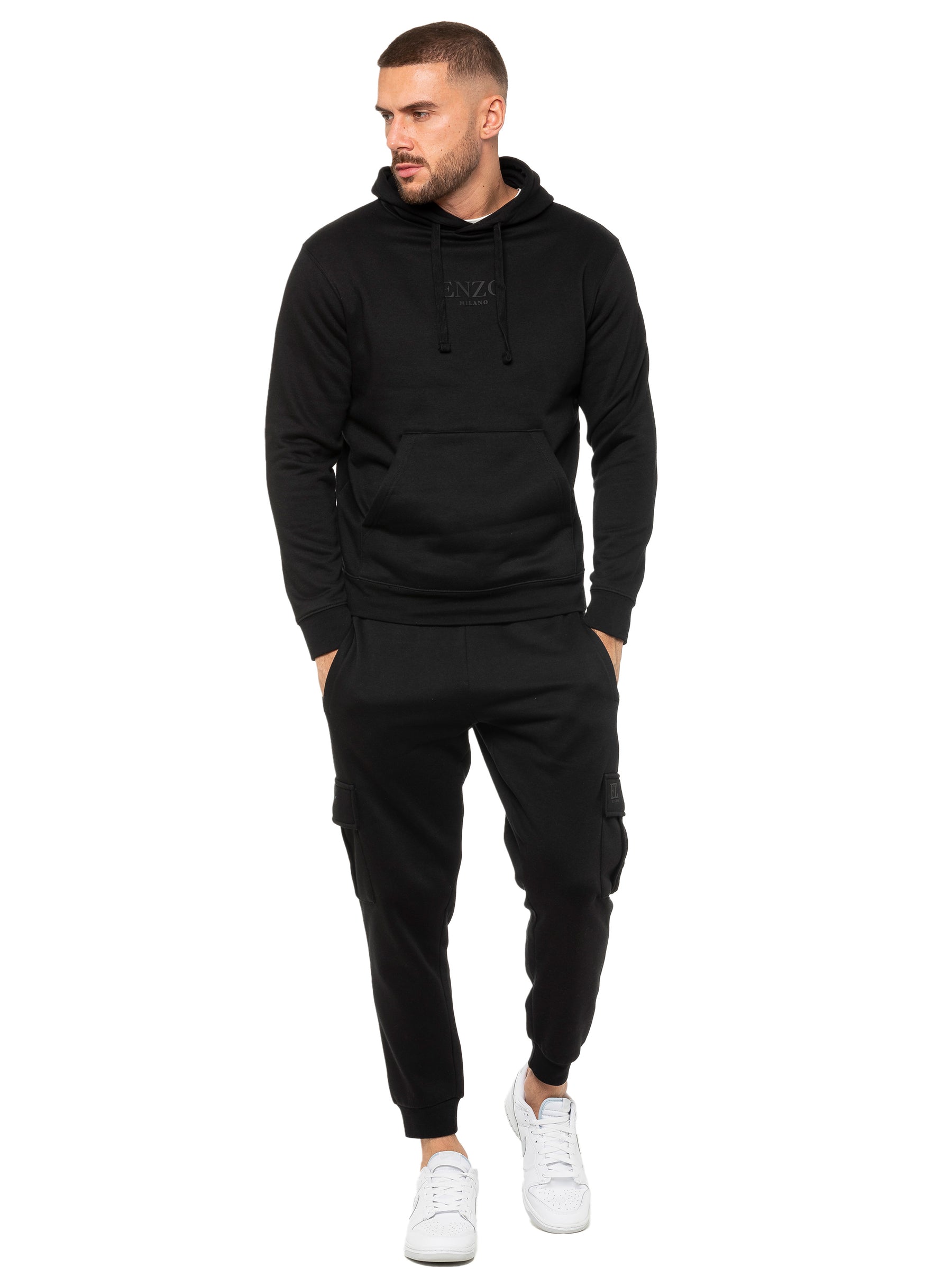 EZHD600 & EZJGC599 Enzo | Mens Pullover Hoodie Tracksuit Set Enzo RAWDENIM