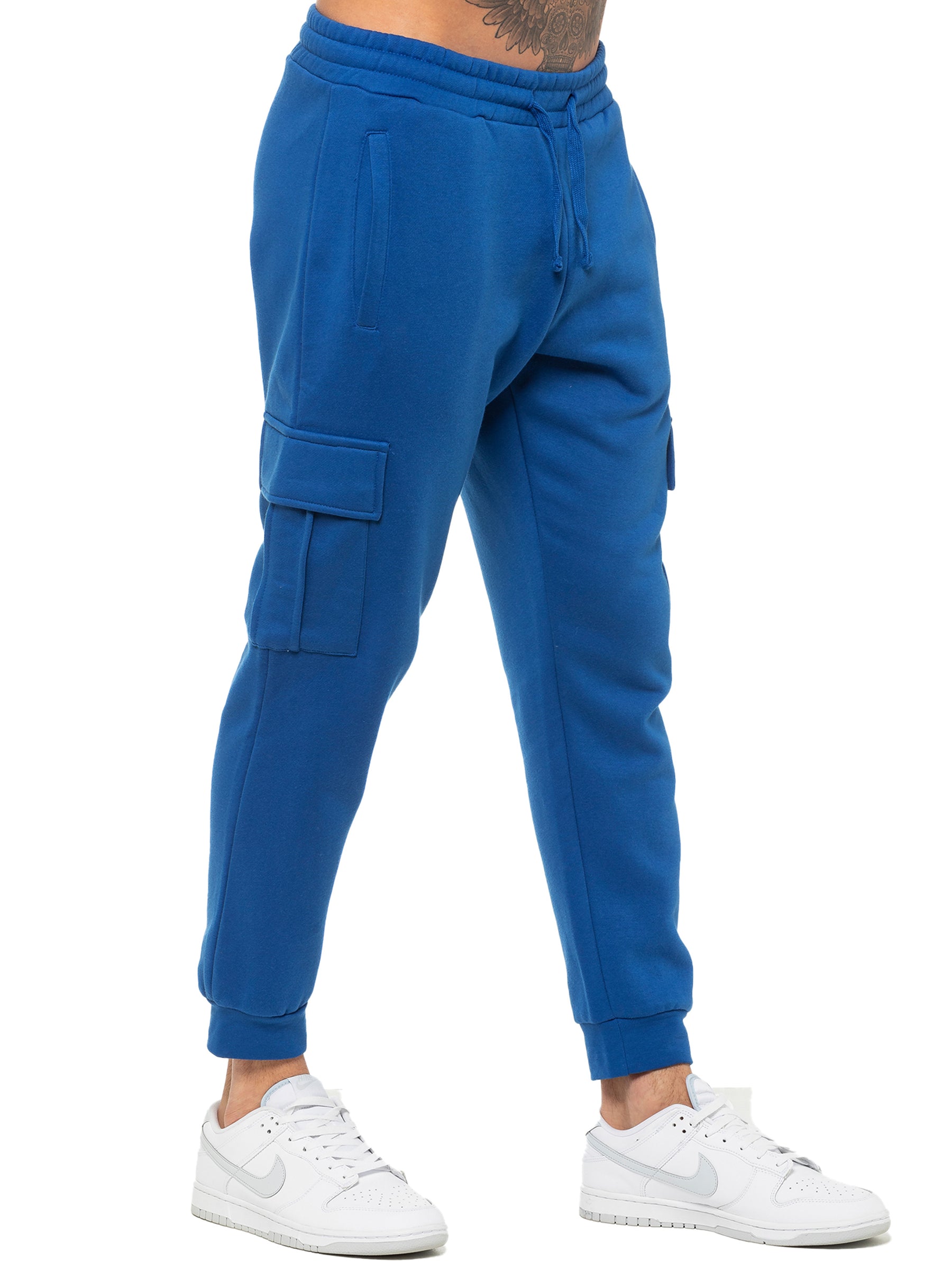 EZJGC599 Enzo | Mens Cargo Joggers ENZO RAWDENIM