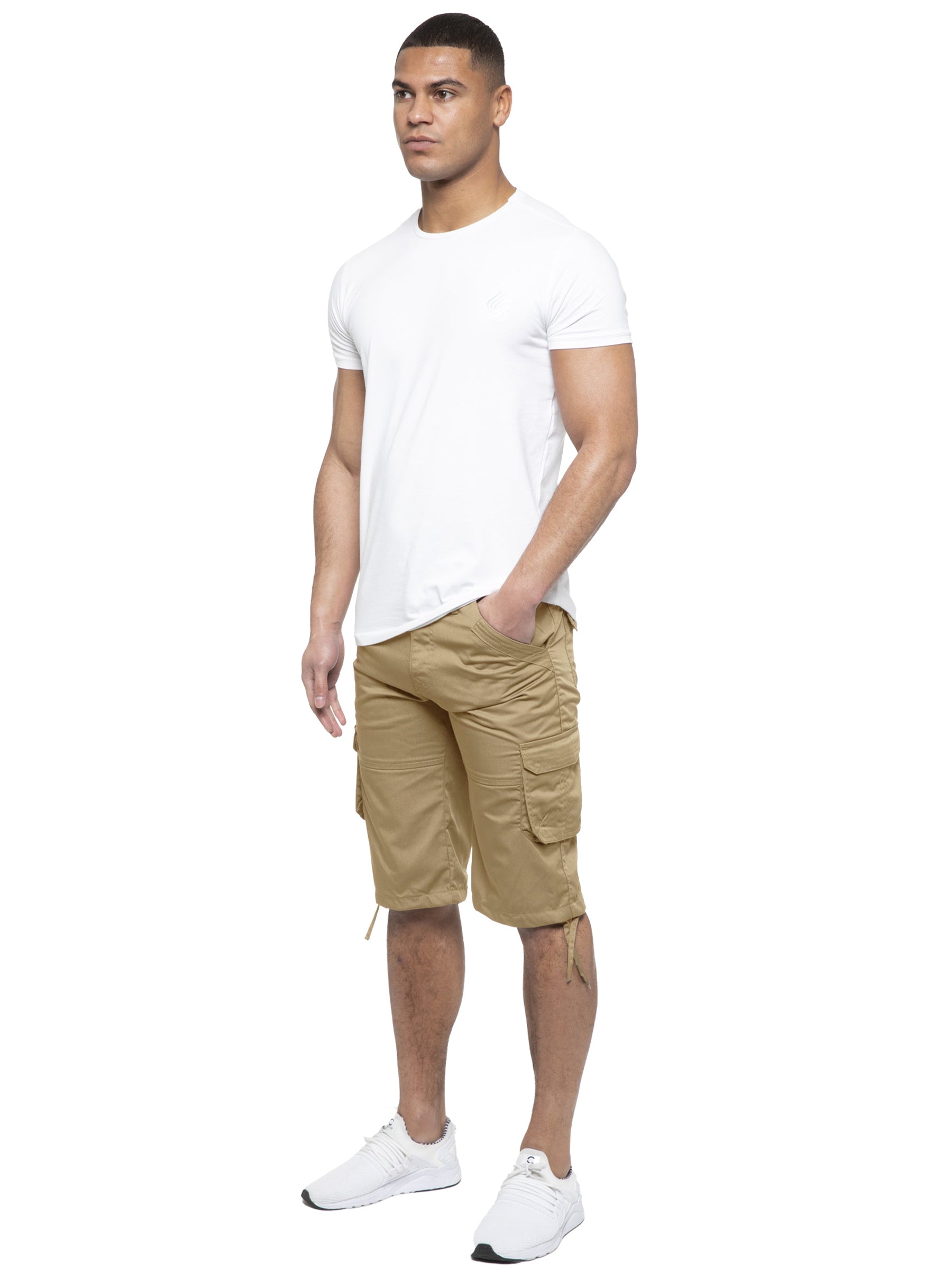 EZS426 SHORTS Enzo | Mens Cargo Combat Shorts ENZO RAWDENIM