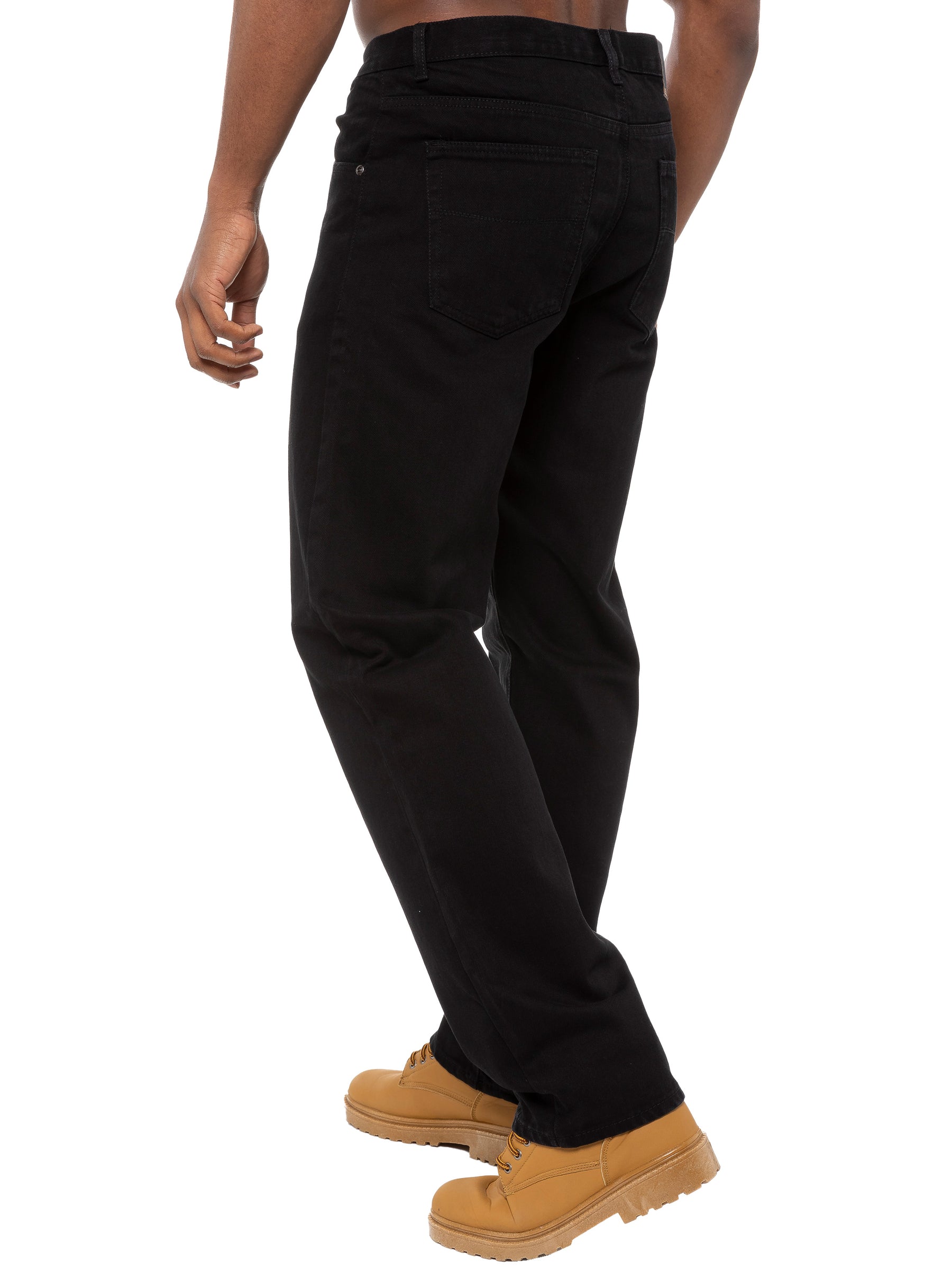 Mens Stone Wash Classic Denim Jeans BCB | Blue Circle Designer Menswear