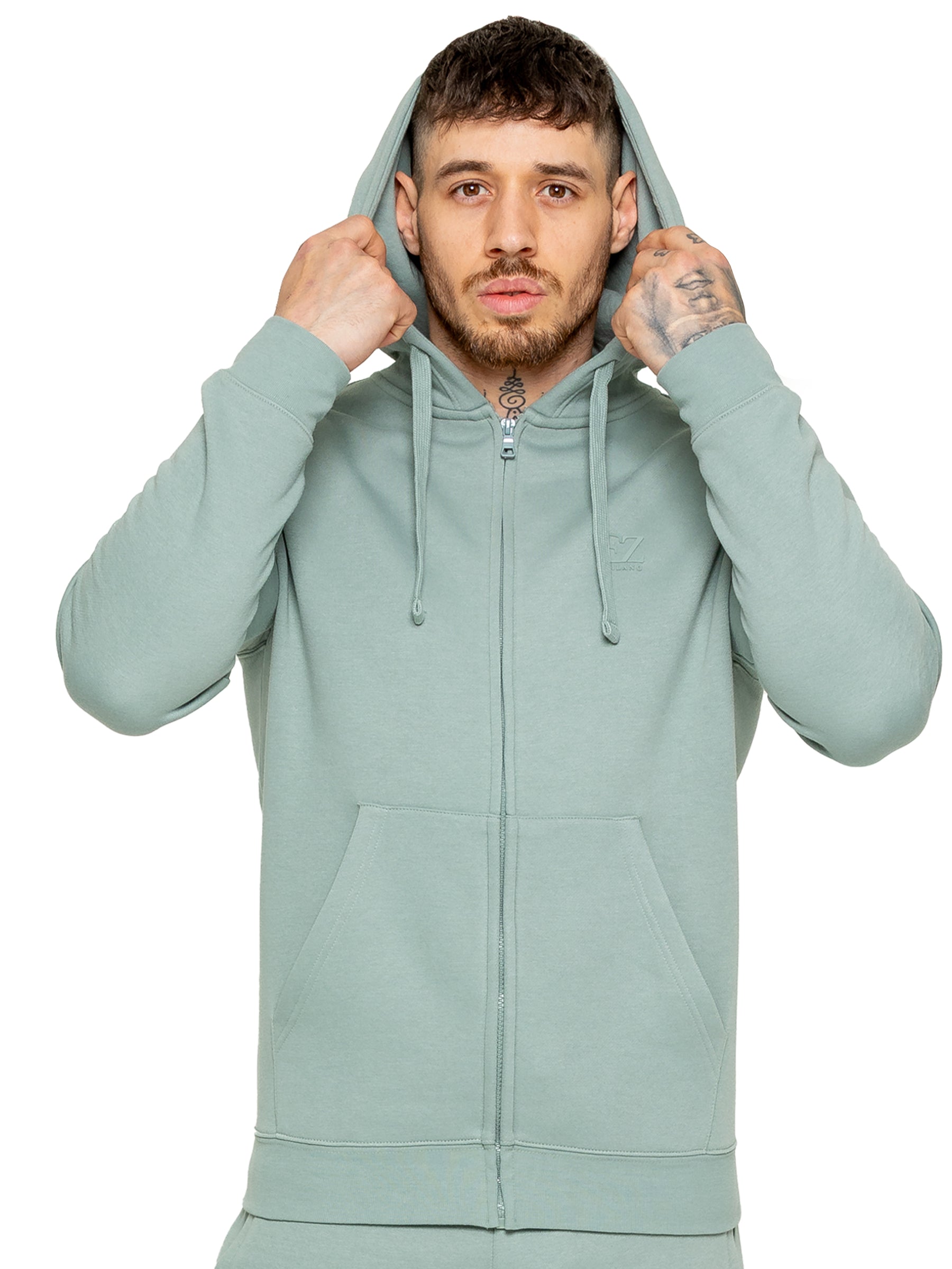 Enzo | Mens Zip Hoodie