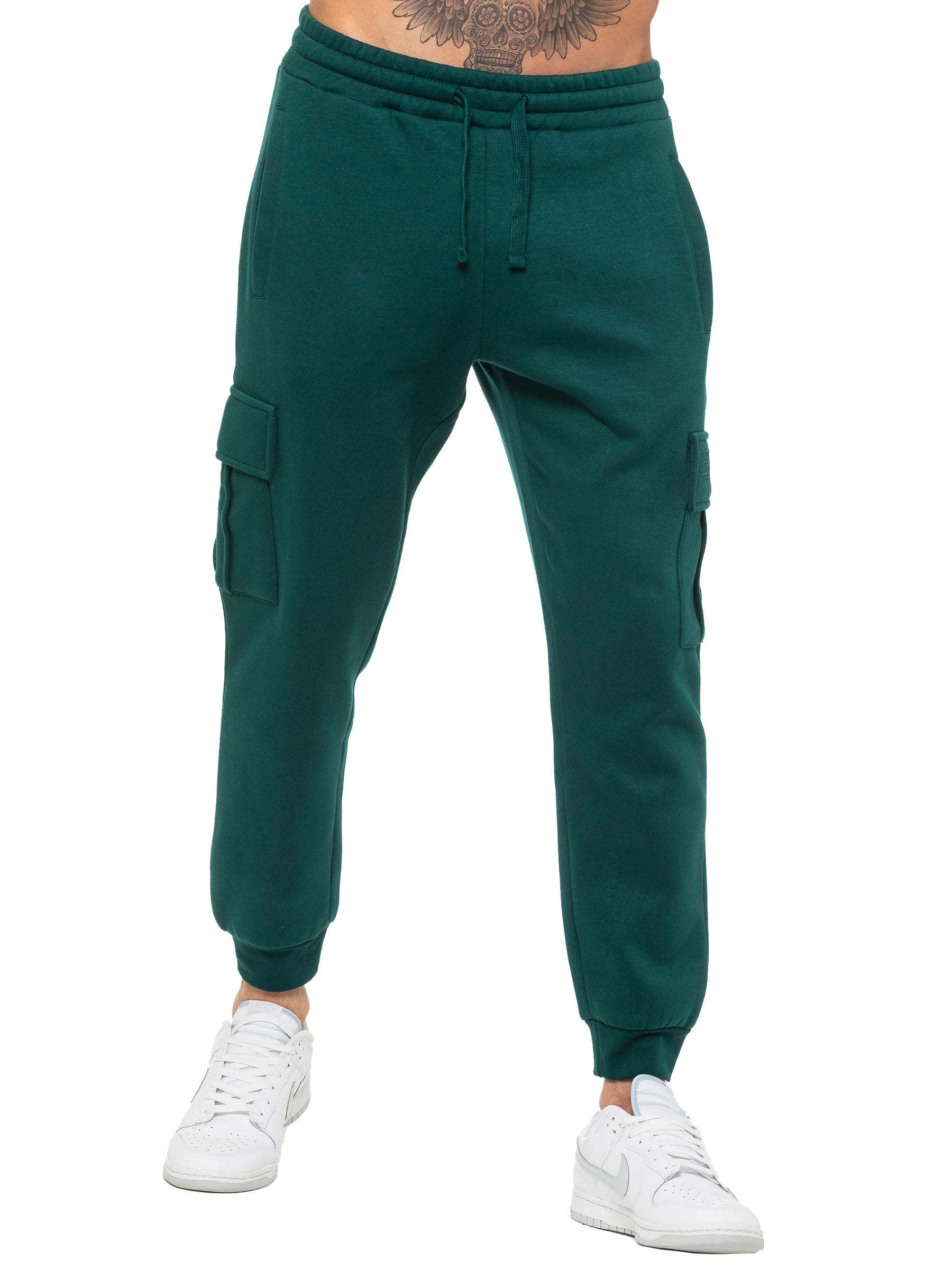 EZJGC599 Enzo | Mens Cargo Joggers ENZO RAWDENIM