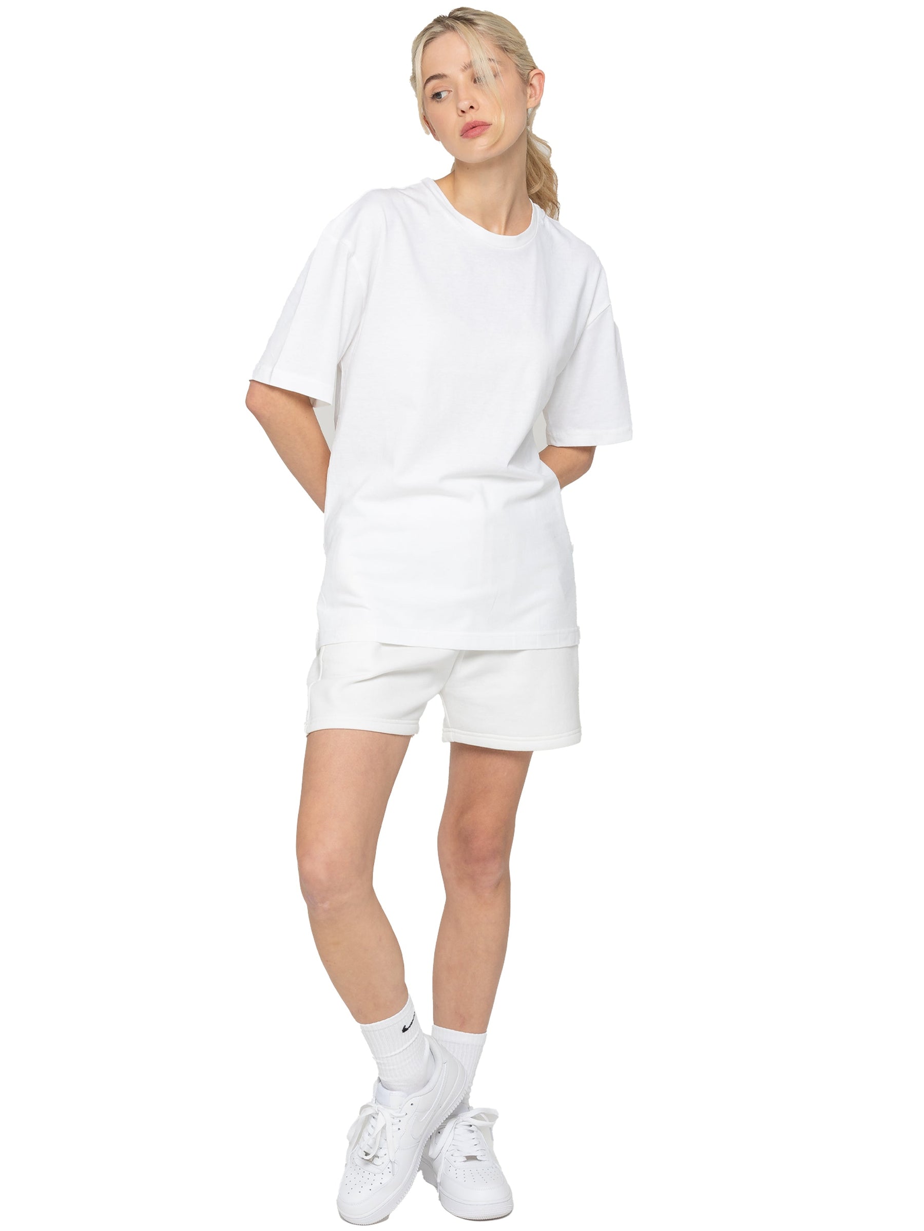 EZLTS592 TSHIRT & EZLS597 SHORTS NEW Copy of Enzo | Womens T-Shirt & Shorts Tracksuit Set ENZO RAWDENIM