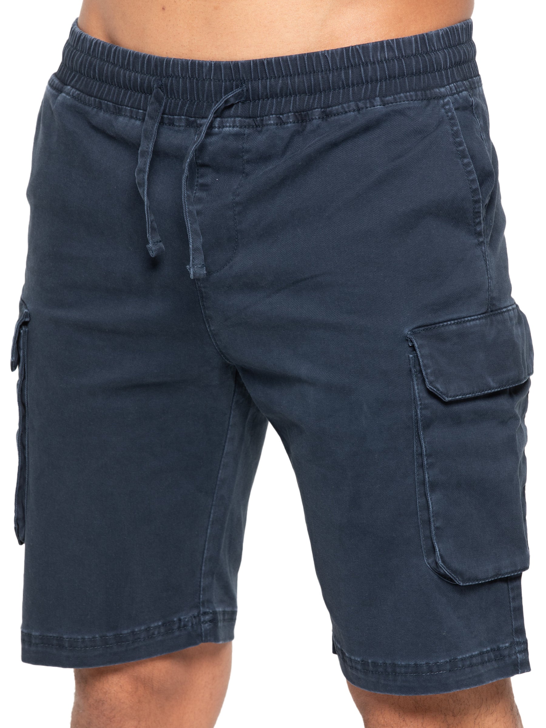 EZOS611 & EZS613 Enzo | Mens Cargo Overshirt Tracksuit With Shorts Set ENZO RAWDENIM