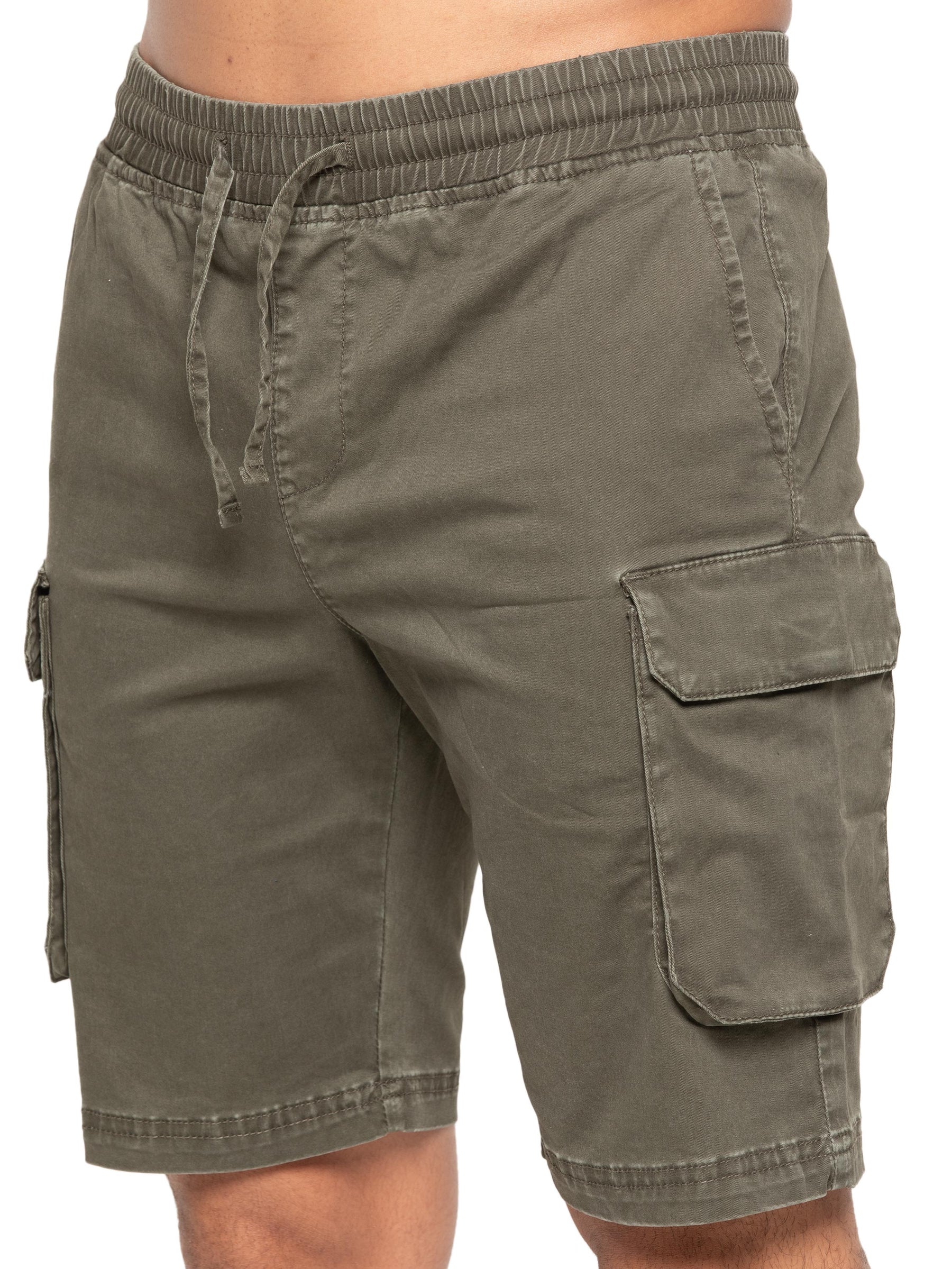 EZS613 Enzo | Mens Cargo Summer Shorts ENZO RAWDENIM