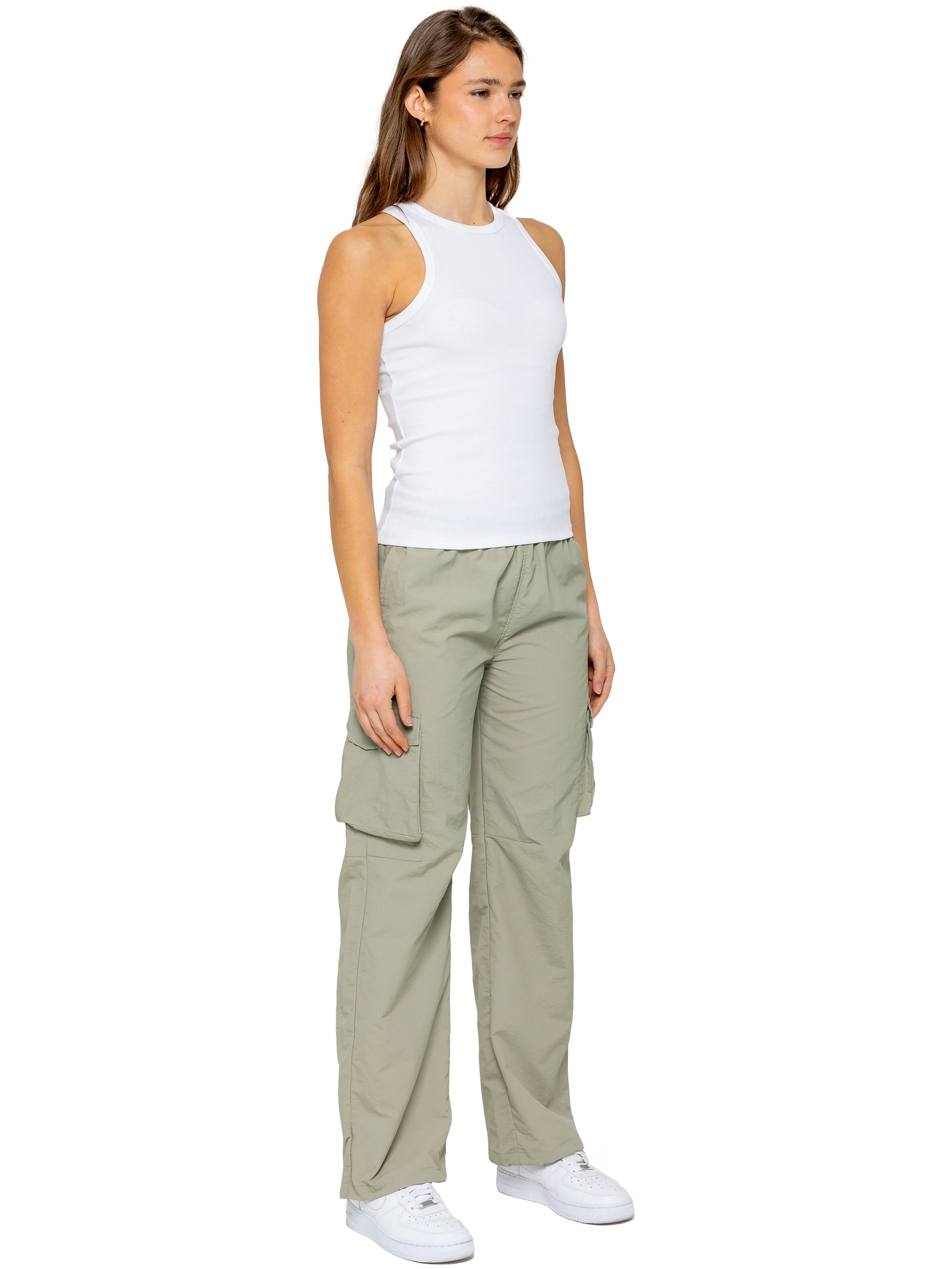 Enzo | Womens Parachute Cargo Pants