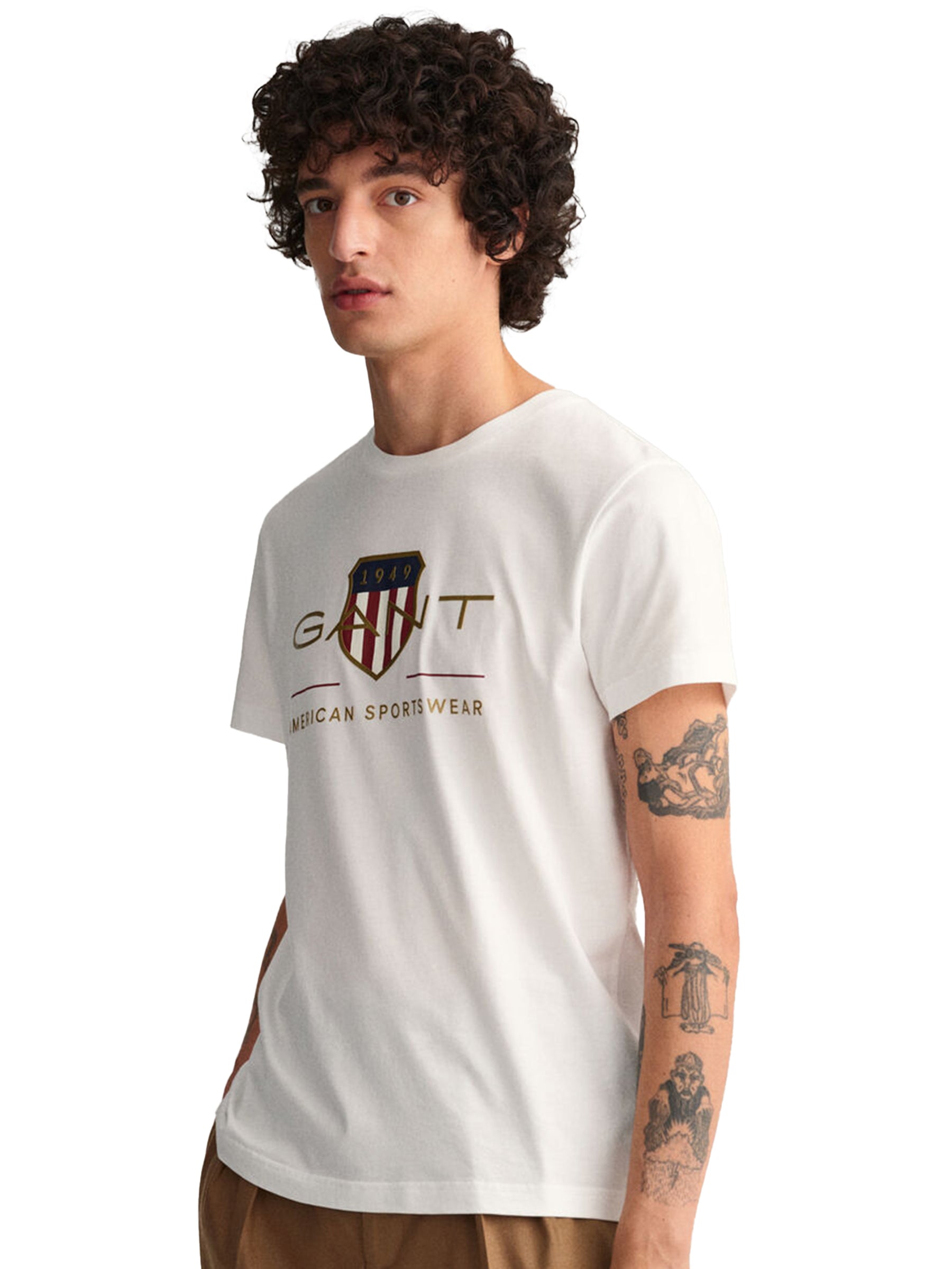 GANT_TS_ARC_SHLD Gant | Mens Archive Shield T-Shirt GANT RAWDENIM