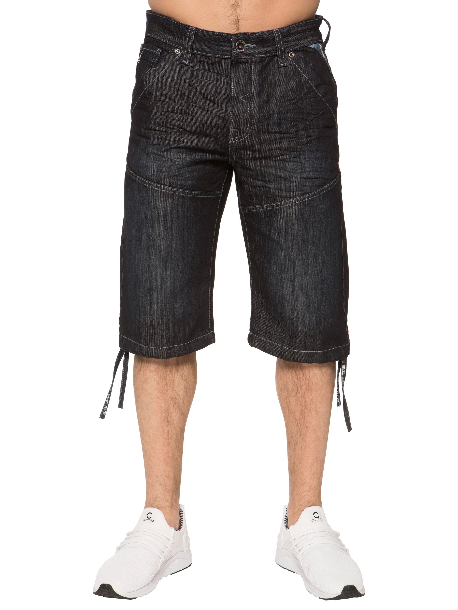 EZS243 - EZS244 Copy of Enzo | Mens Cargo Denim Shorts ENZO RAWDENIM