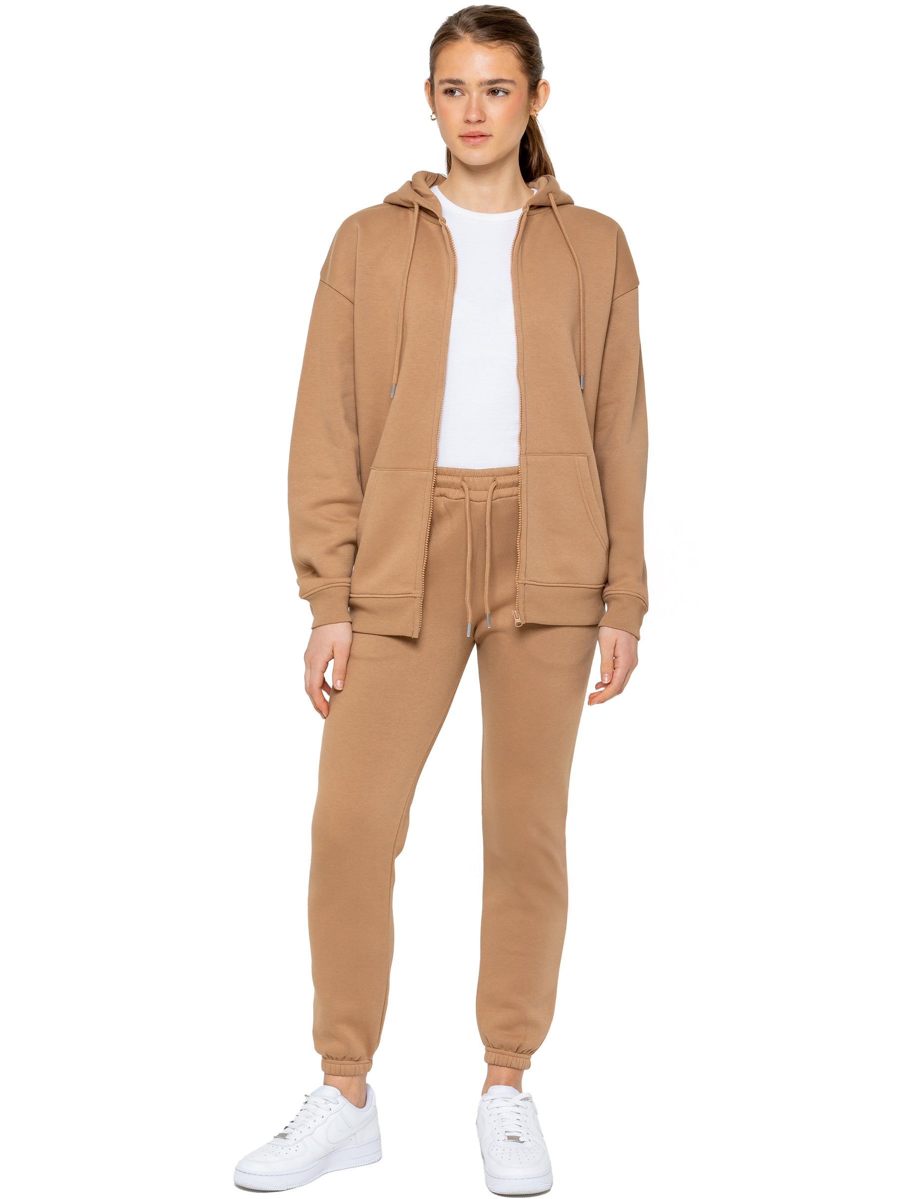 Enzo | Womens Oversized Zipped Hoodie