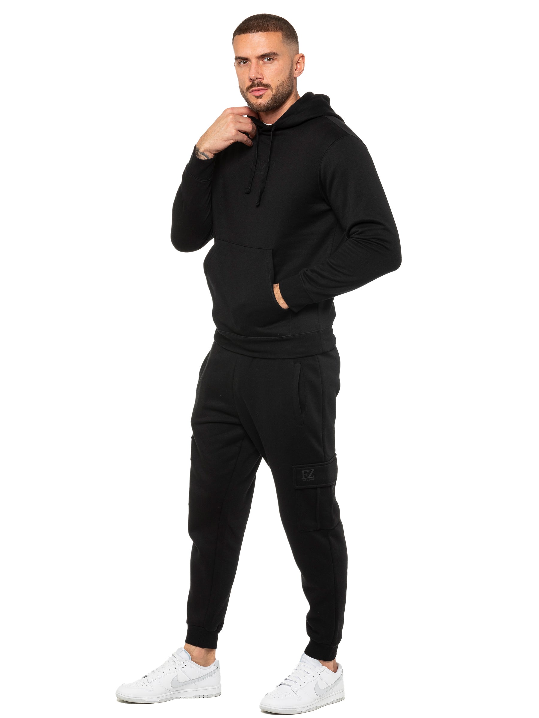 EZHD600 & EZJGC599 Enzo | Mens Pullover Hoodie Tracksuit Set Enzo RAWDENIM