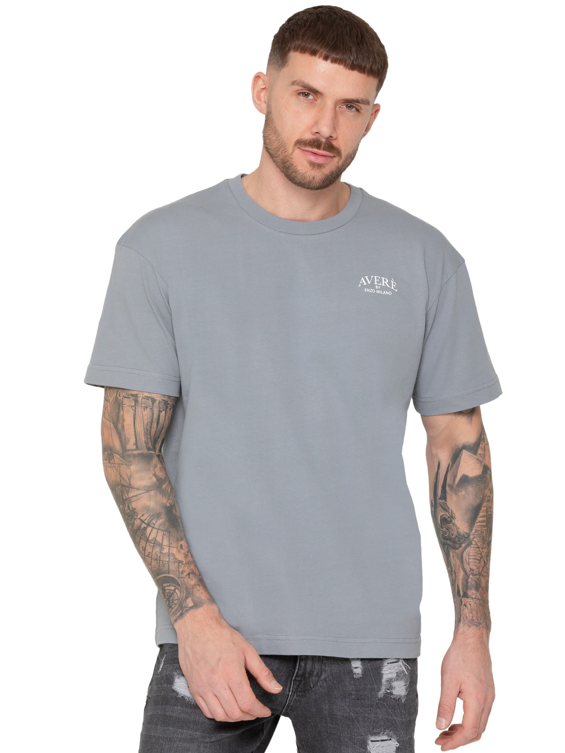MTS28 TSHIRT Enzo Milano | Mens Oversized T-Shirt (Copy) ENZO RAWDENIM