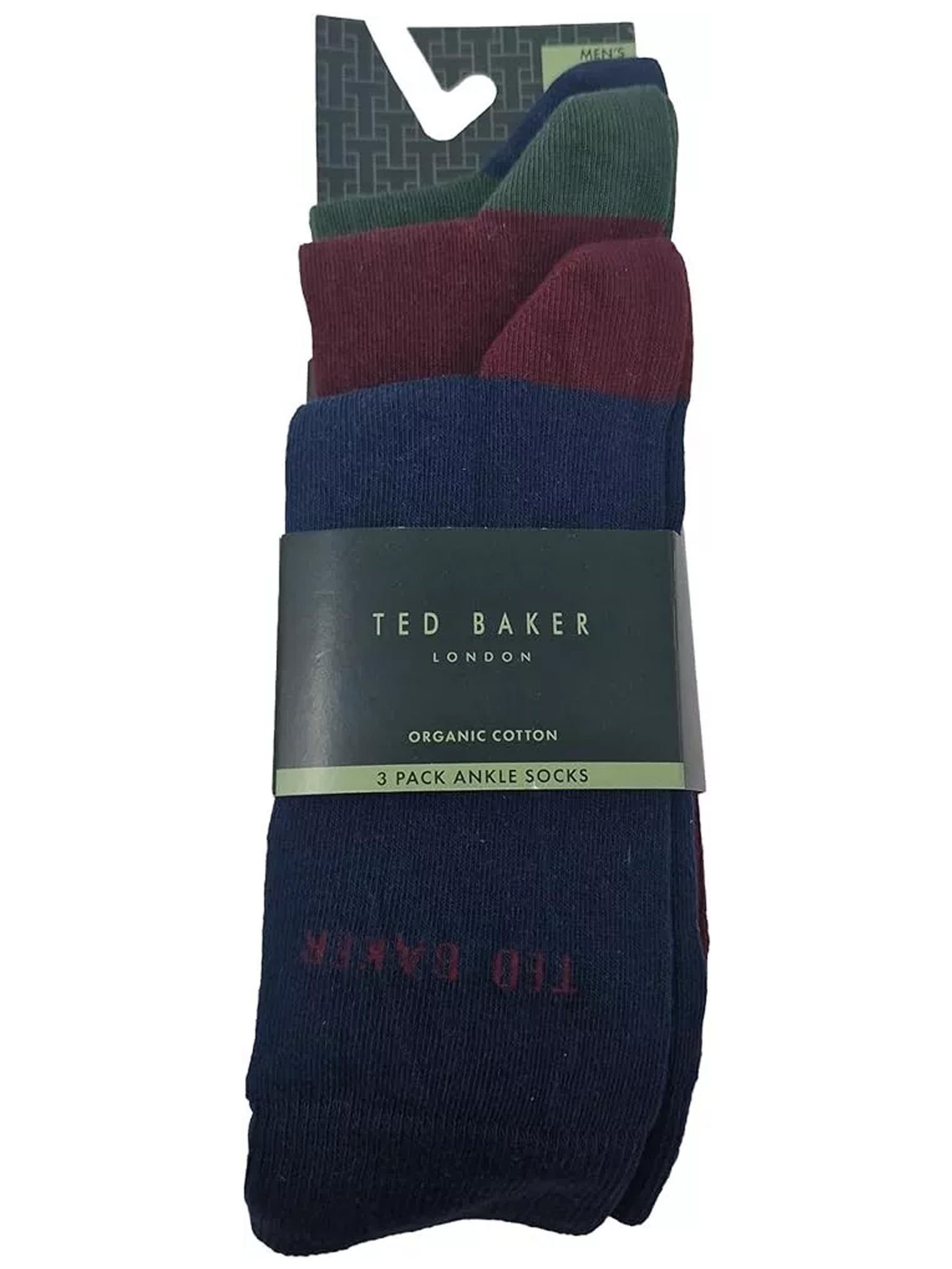 Ted Baker | Mens Three Pack Socks - Assorted