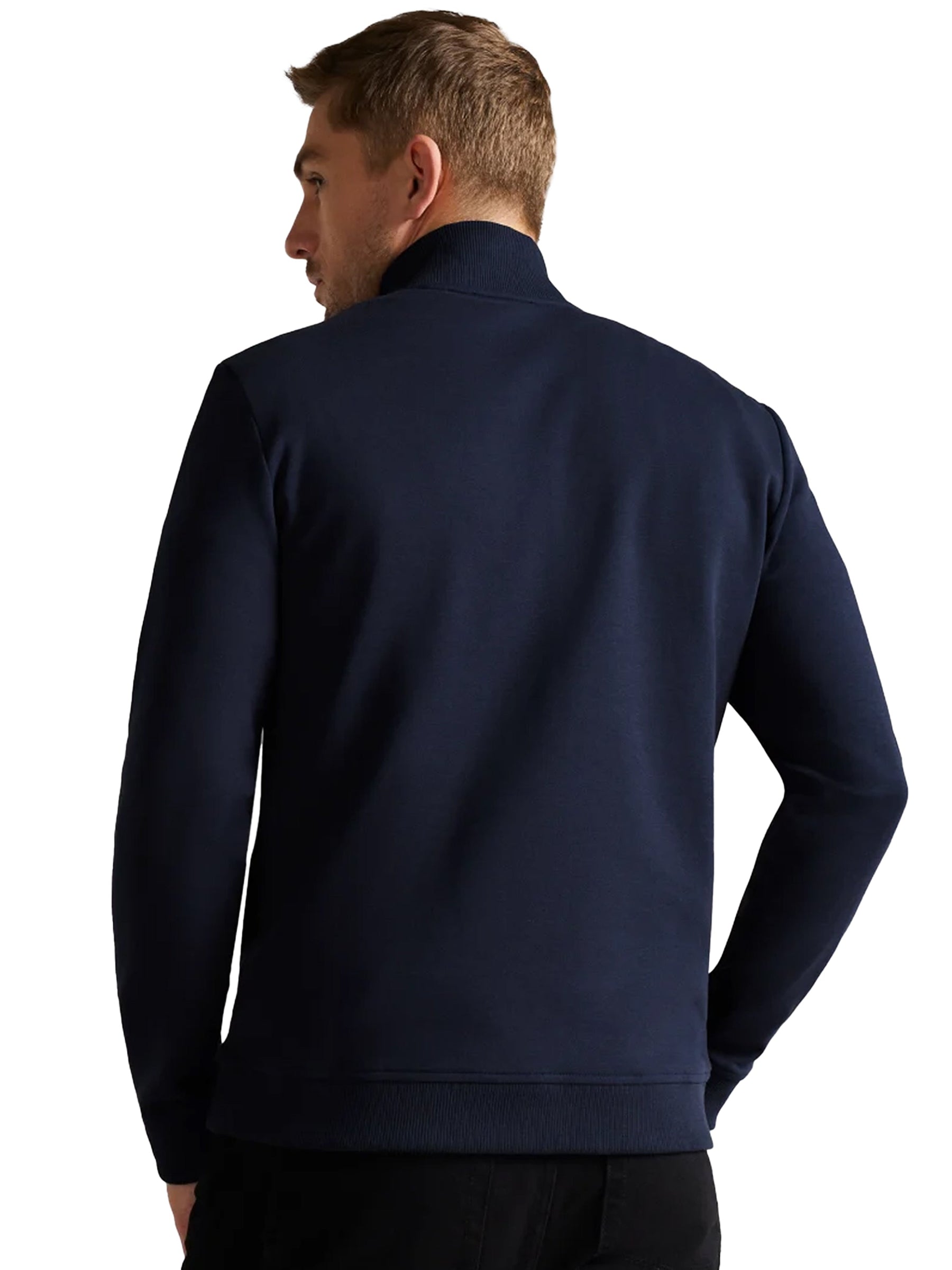 TB_SWEAT_ANTRAM Copy of Ted Baker | Mens Half Zip Funnel Neck Sweat - Antram TED BAKER RAWDENIM