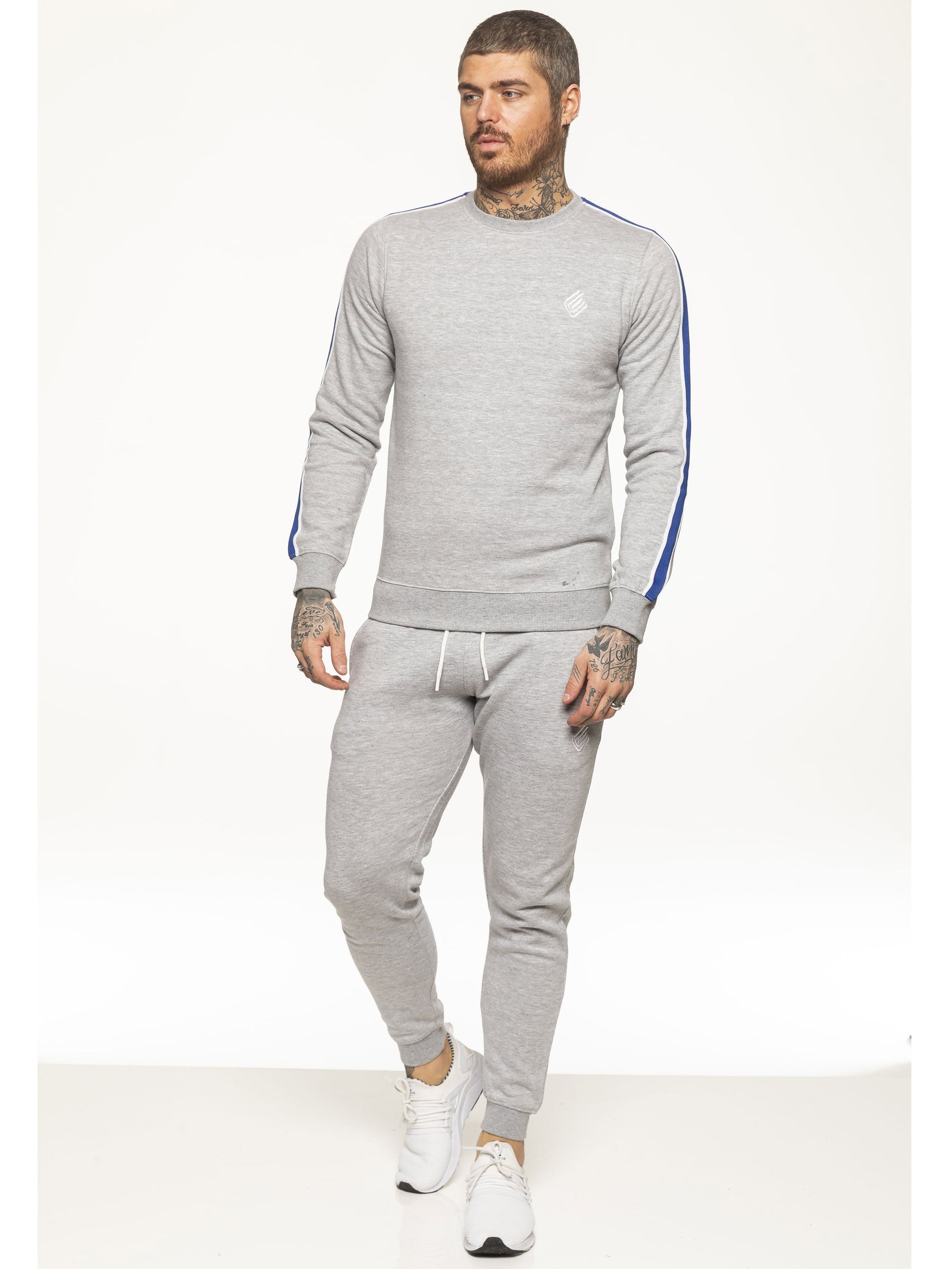 EZSW580 Copy of Mens Crew Neck Designer Sweatshirt | Enzo Designer Menswear ENZO RAWDENIM