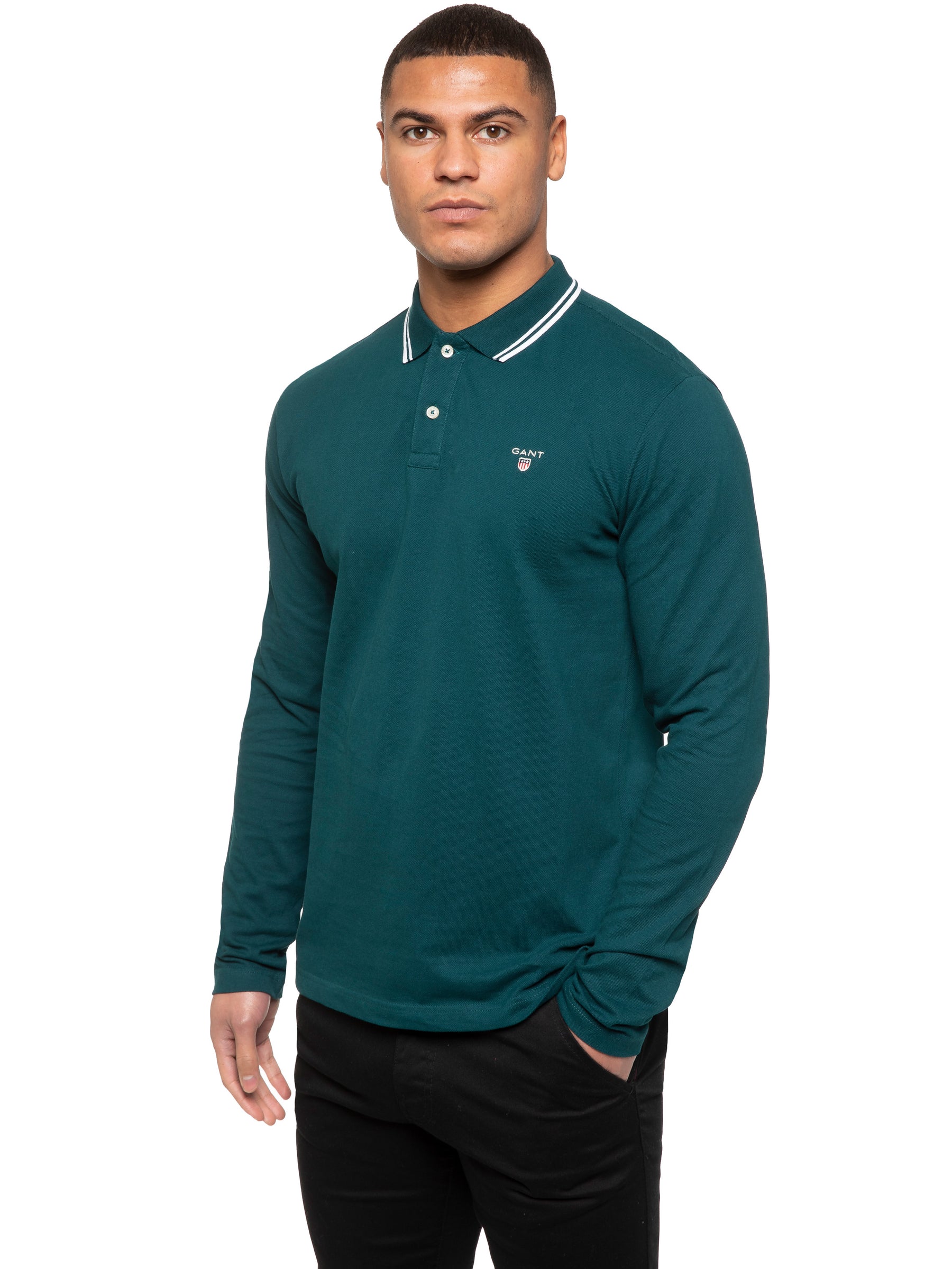 GANT_POLO_LONG Gant | Mens Original Long Sleeve Polos GANT RAWDENIM