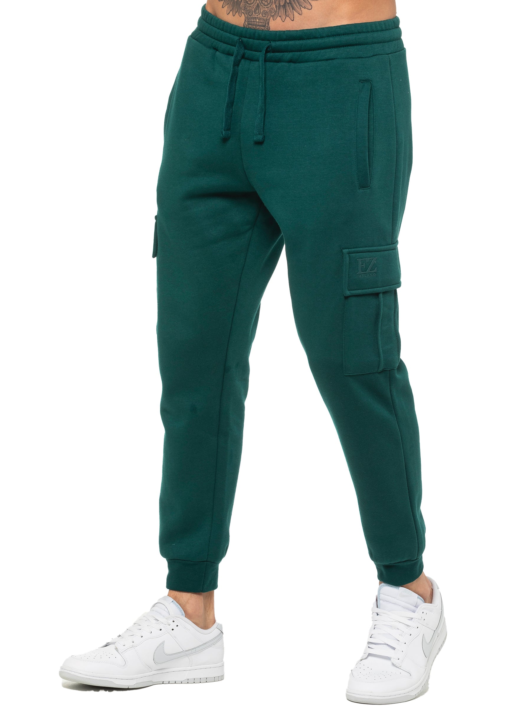 EZJGC599 Enzo | Mens Cargo Joggers ENZO RAWDENIM