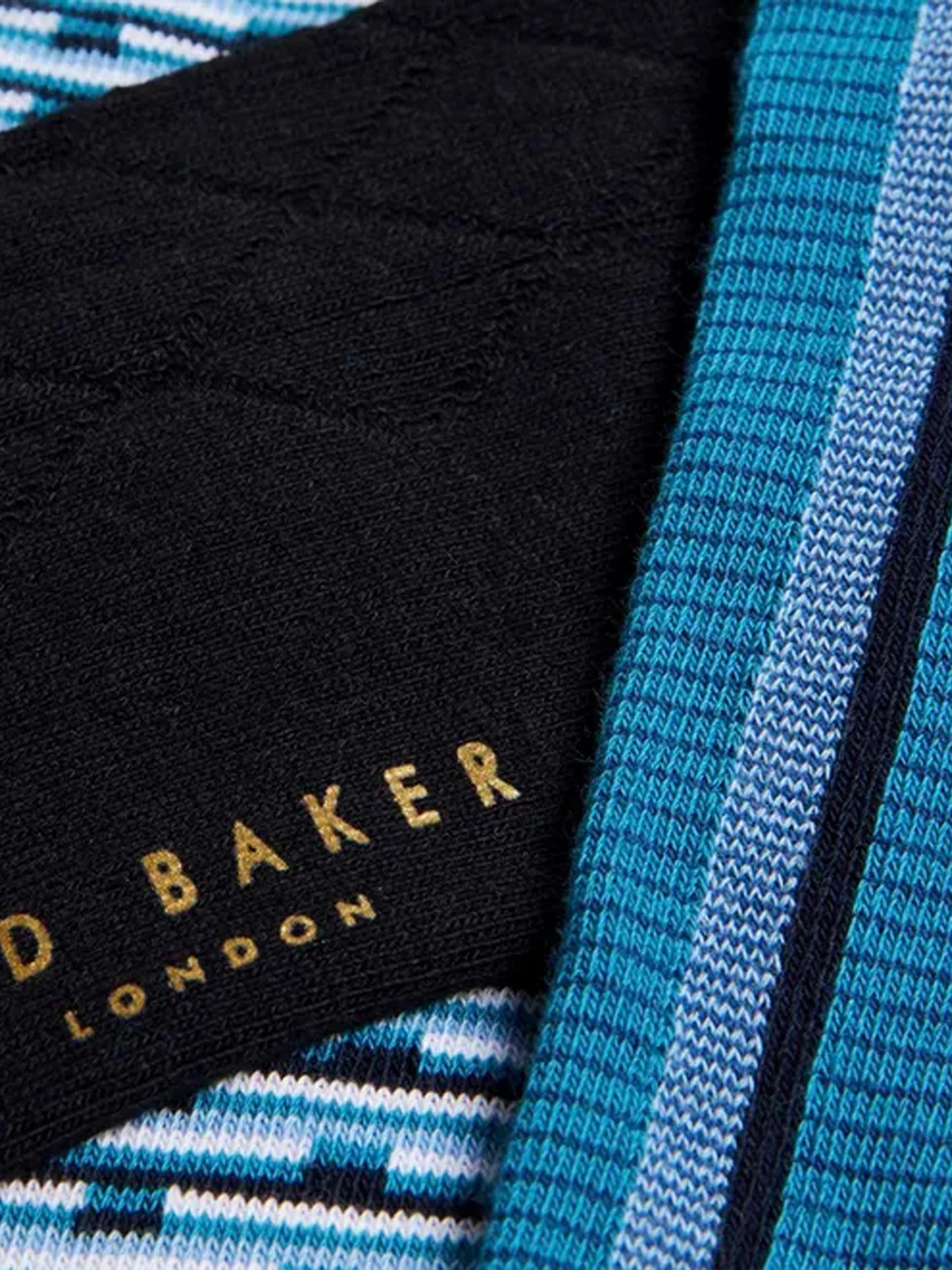 Ted Baker | Mens Crew Socks 3 Pack Gift Set