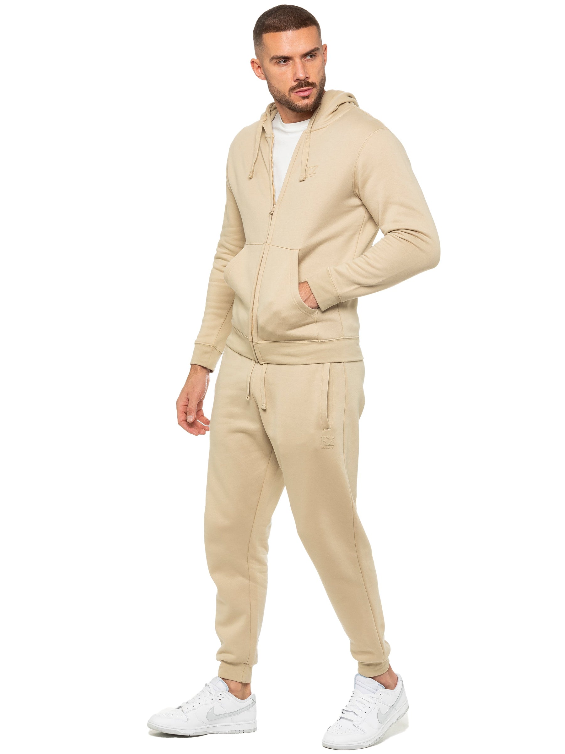 EZHDZ601 & EZJG598 Enzo | Mens Zip Hoodie Tracksuit Set ENZO RAWDENIM