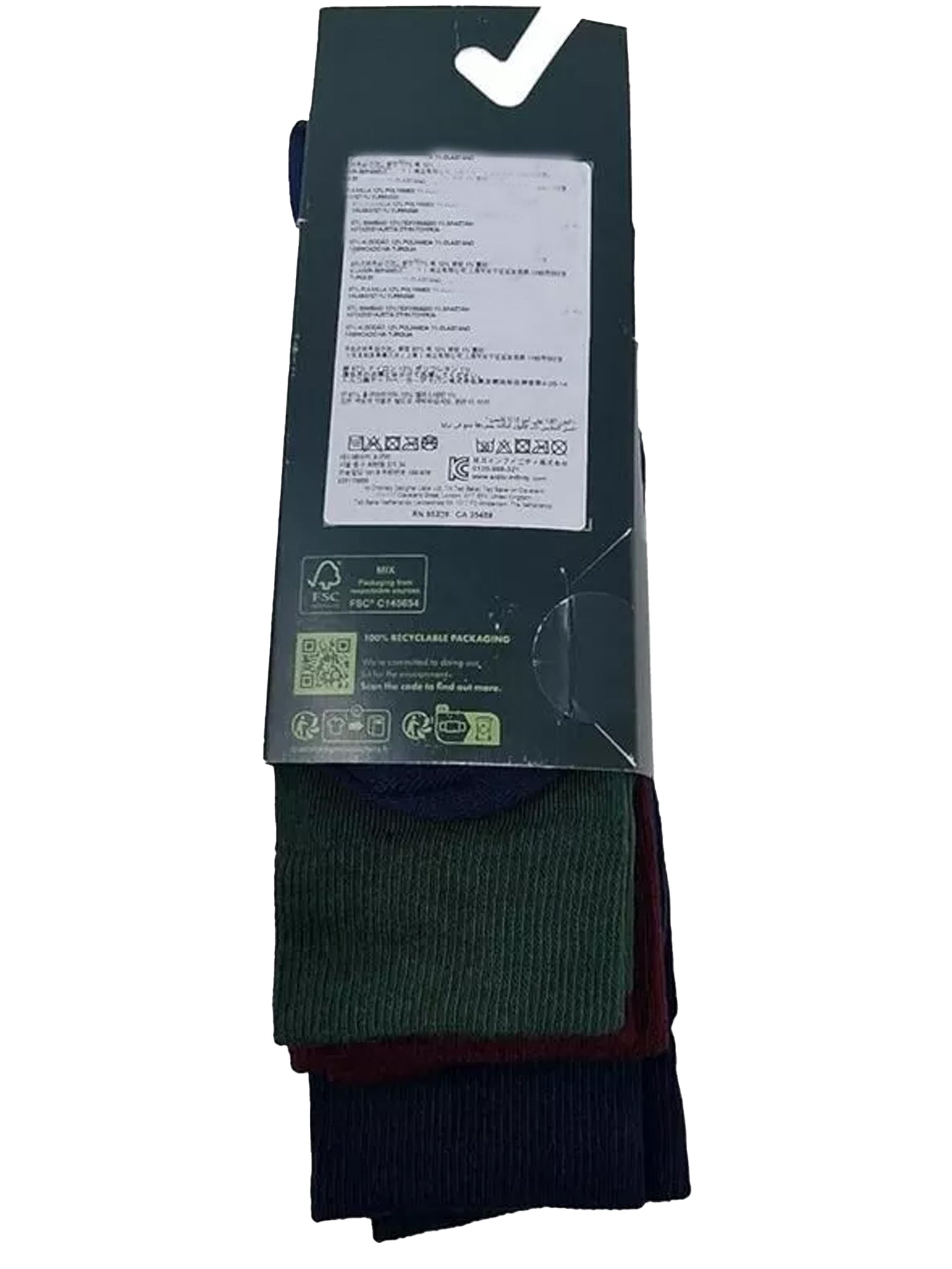 Ted Baker | Mens Three Pack Socks - Assorted